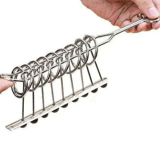 9 Linked Rings Puzzle Toy for Challenging Brain Teasers Toys