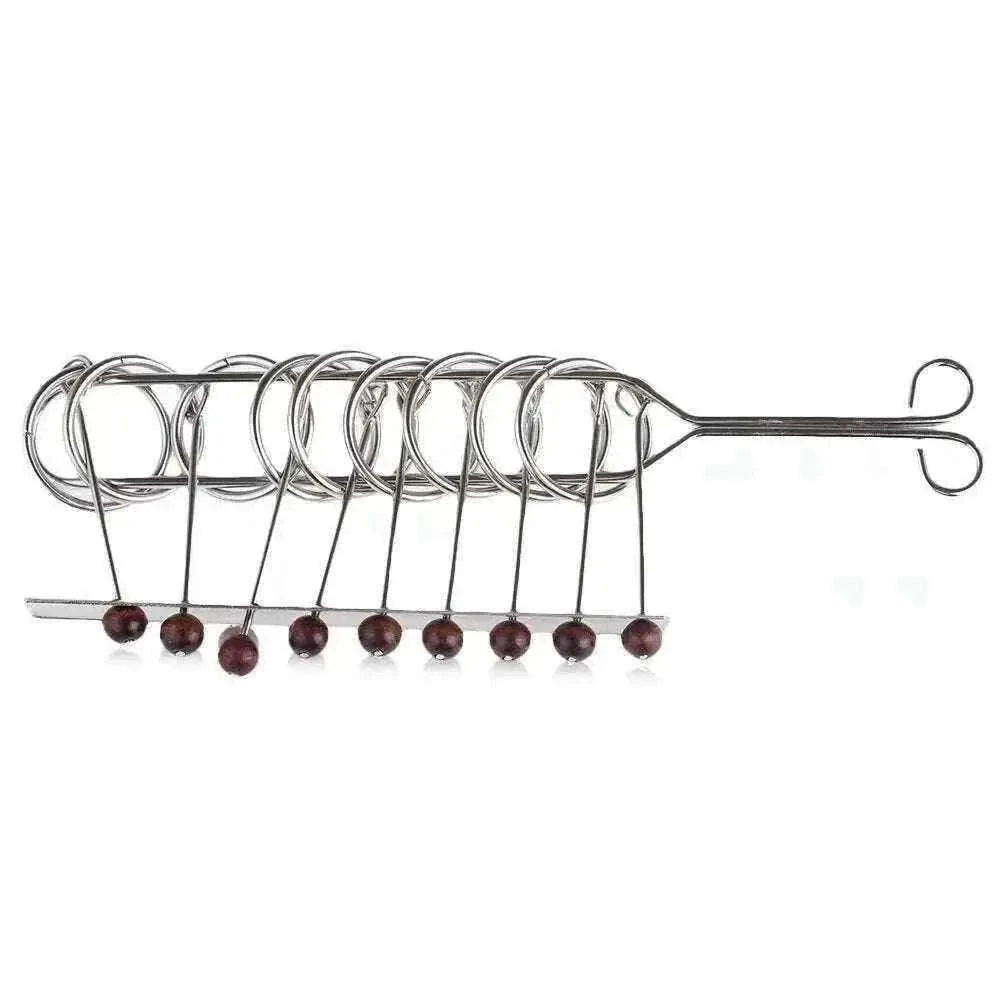 9 Linked Rings Puzzle Toy for Challenging Brain Teasers Toys