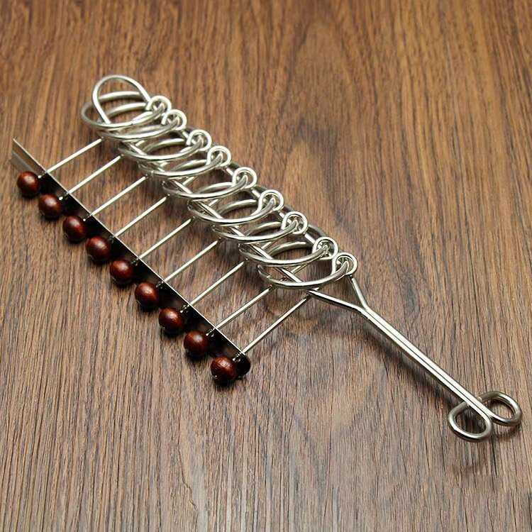 9 Linked Rings Puzzle Toy for Challenging Brain Teasers Toys