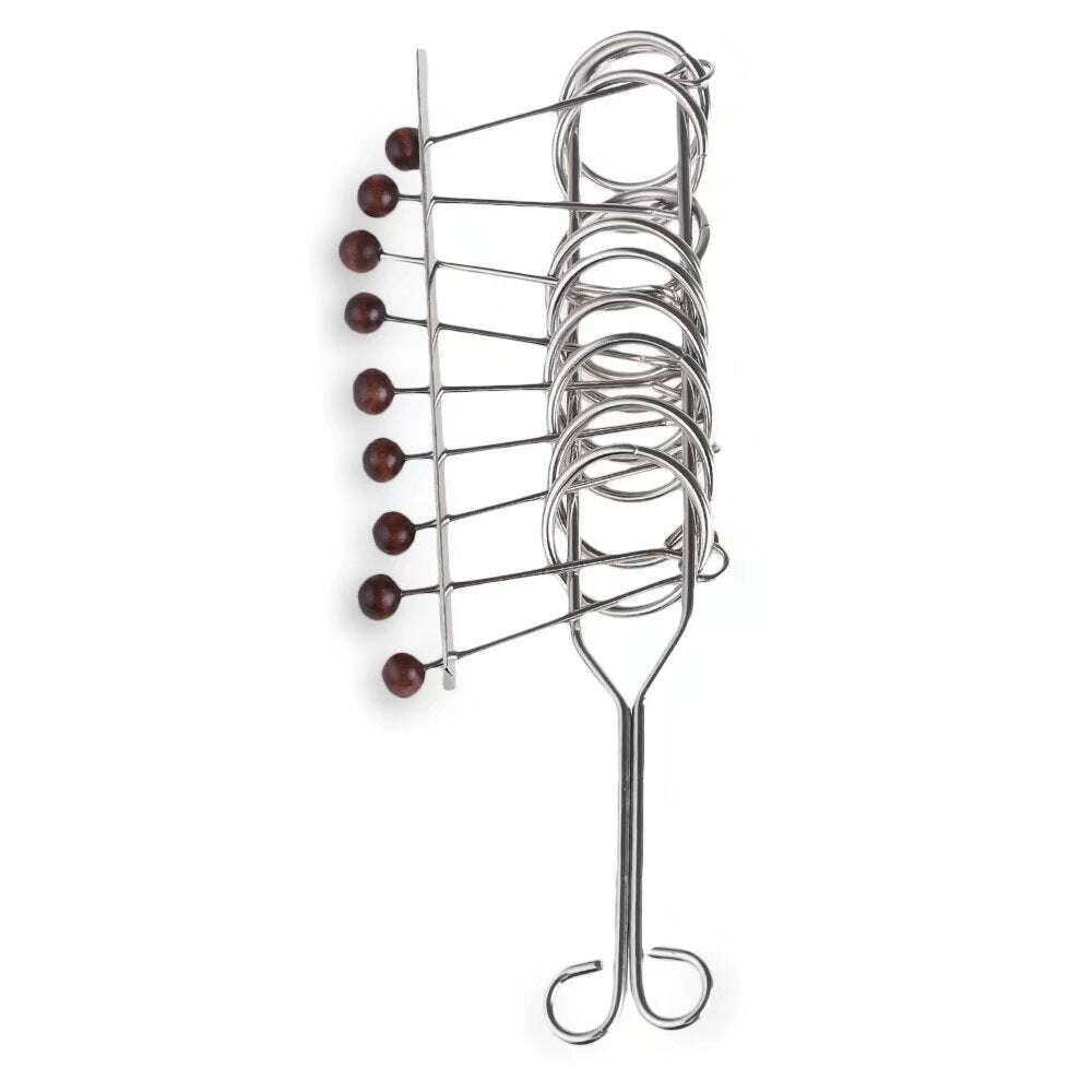 9 Linked Rings Puzzle Toy for Challenging Brain Teasers Toys