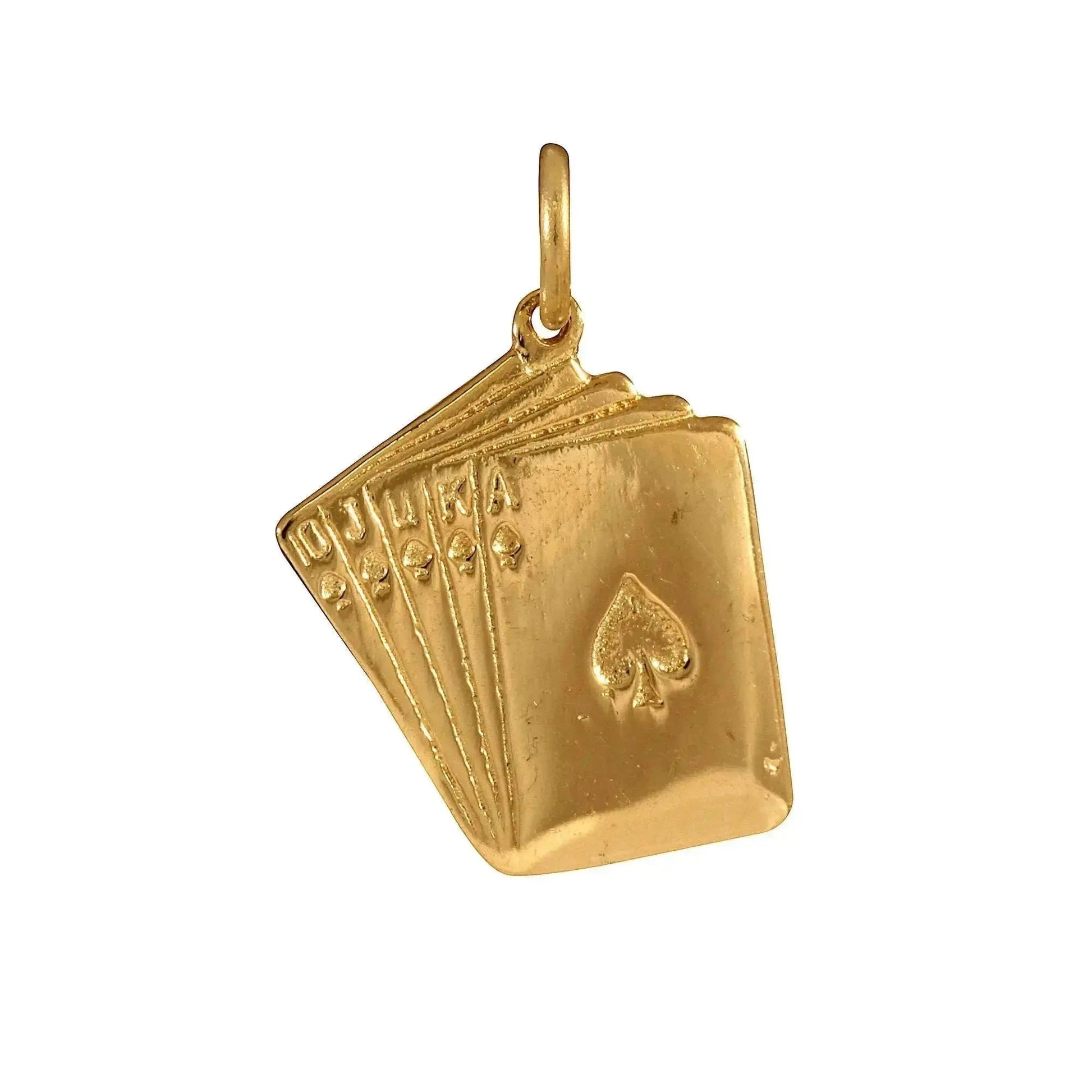 9ct Gold Playing Cards Charm Charm