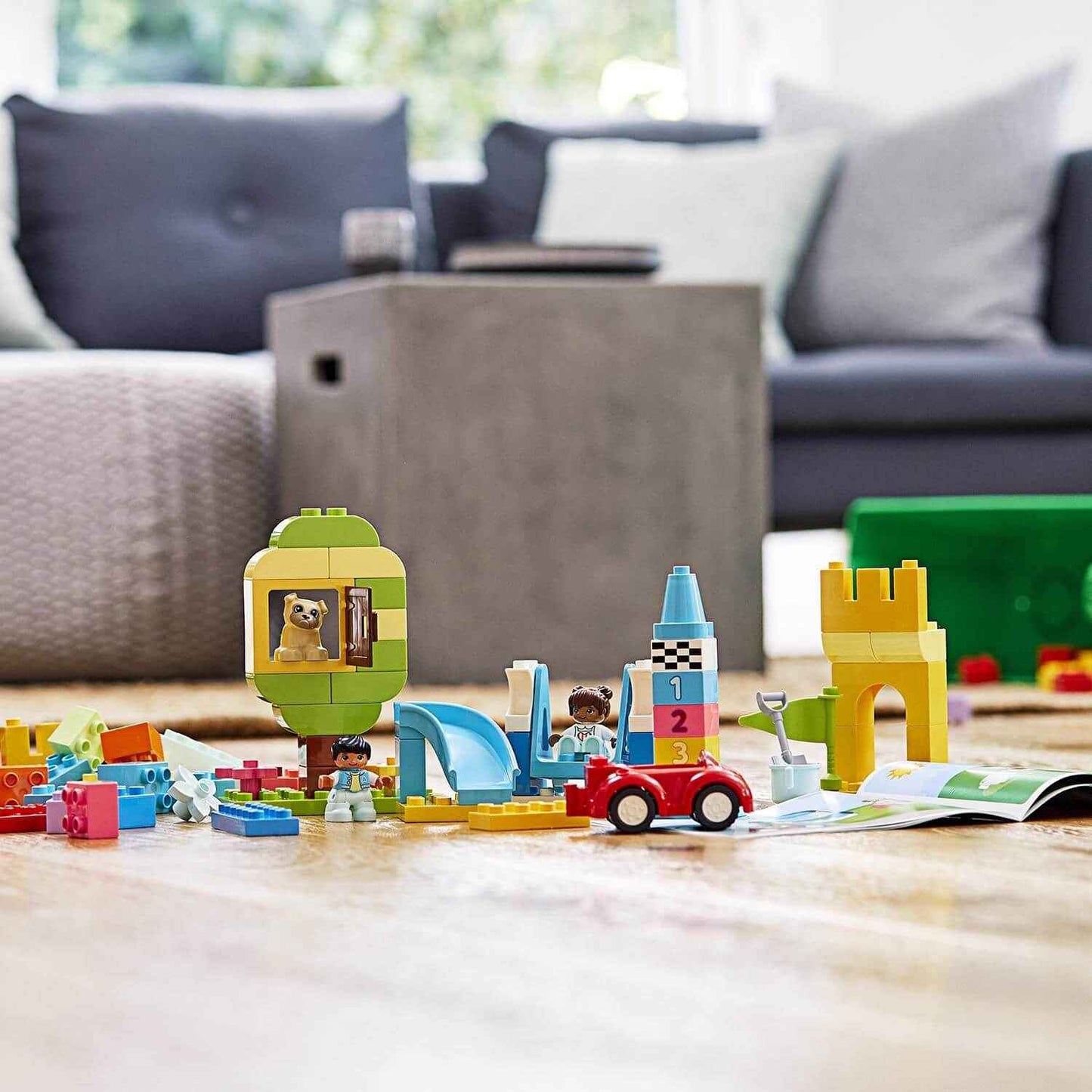 Duplo Deluxe Brick Box - Ultimate Building Fun for Kids Toys & Games > Toys > Construction Toys > Interlocking Blocks > LEGO > LEGO Duplo