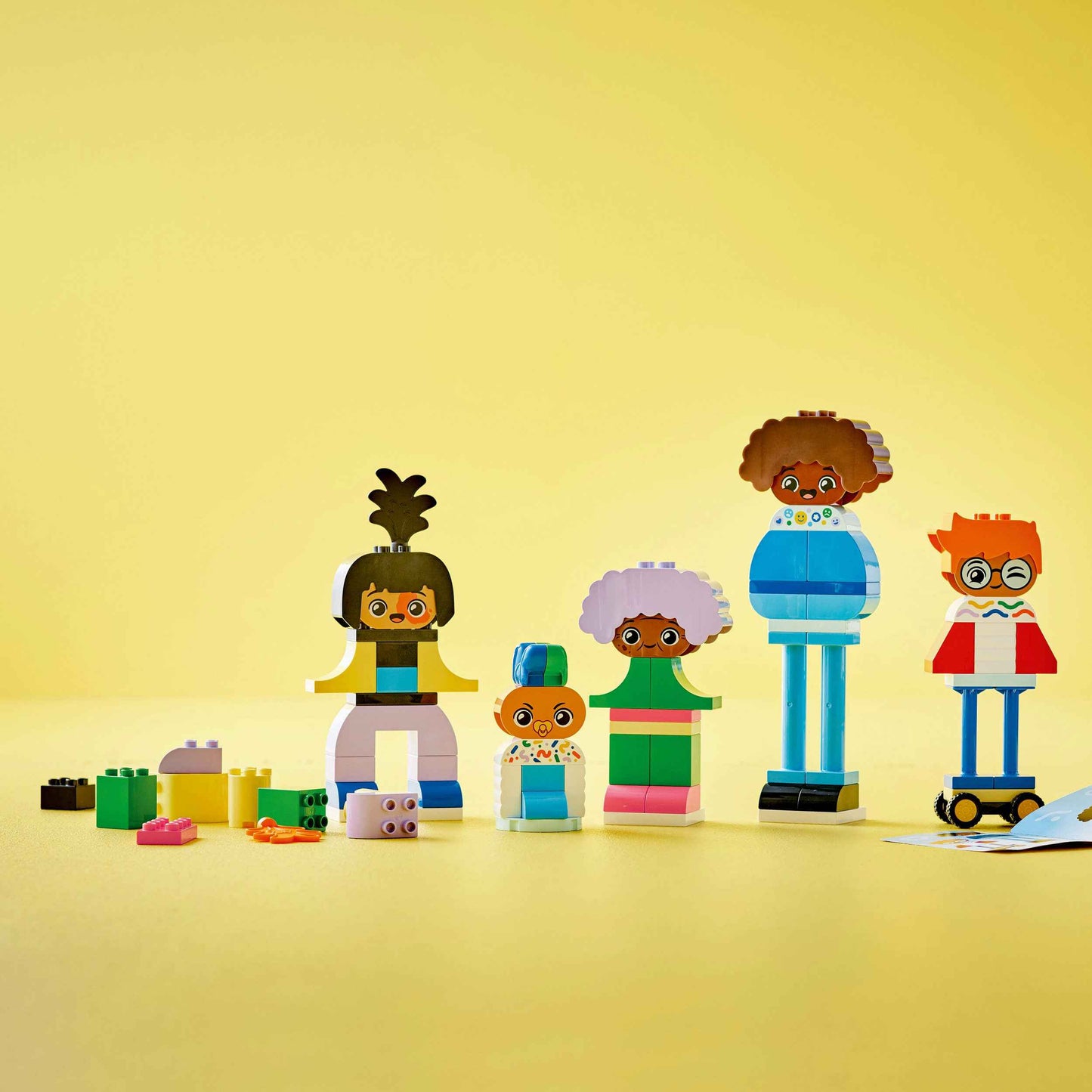 Duplo Town Buildable People with Big Emotions for Creative Play Toys & Games > Toys > Construction Toys > Interlocking Blocks > LEGO > LEGO Duplo