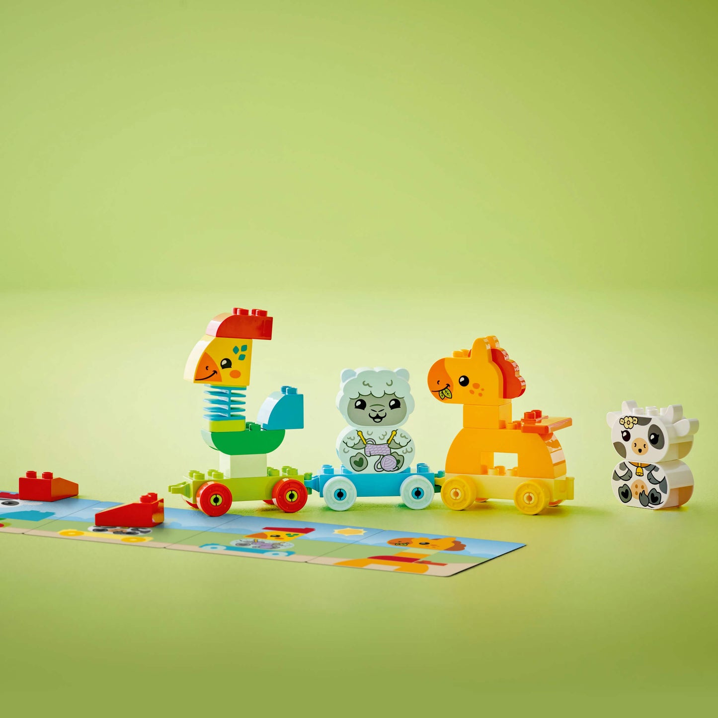 Duplo Animal Train Set - My First Animal Train Experience for Kids Toys & Games > Toys > Construction Toys > Interlocking Blocks > LEGO > LEGO Duplo