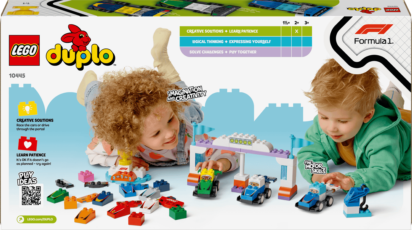 Duplo F1 Race Cars & Drivers Set for Ultimate Racing Fun Toys & Games > Toys > Construction Toys > Interlocking Blocks > LEGO > LEGO Duplo