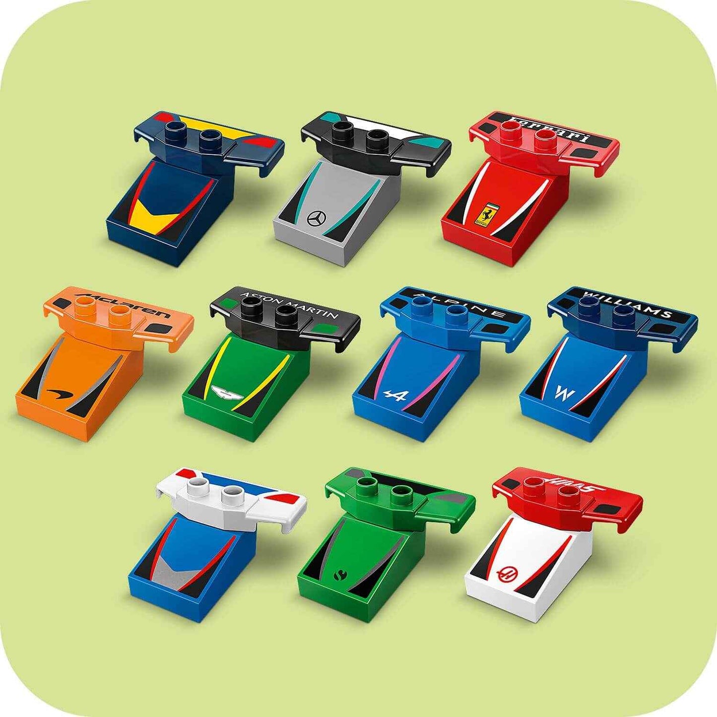 Duplo F1 Race Cars & Drivers Set for Ultimate Racing Fun Toys & Games > Toys > Construction Toys > Interlocking Blocks > LEGO > LEGO Duplo