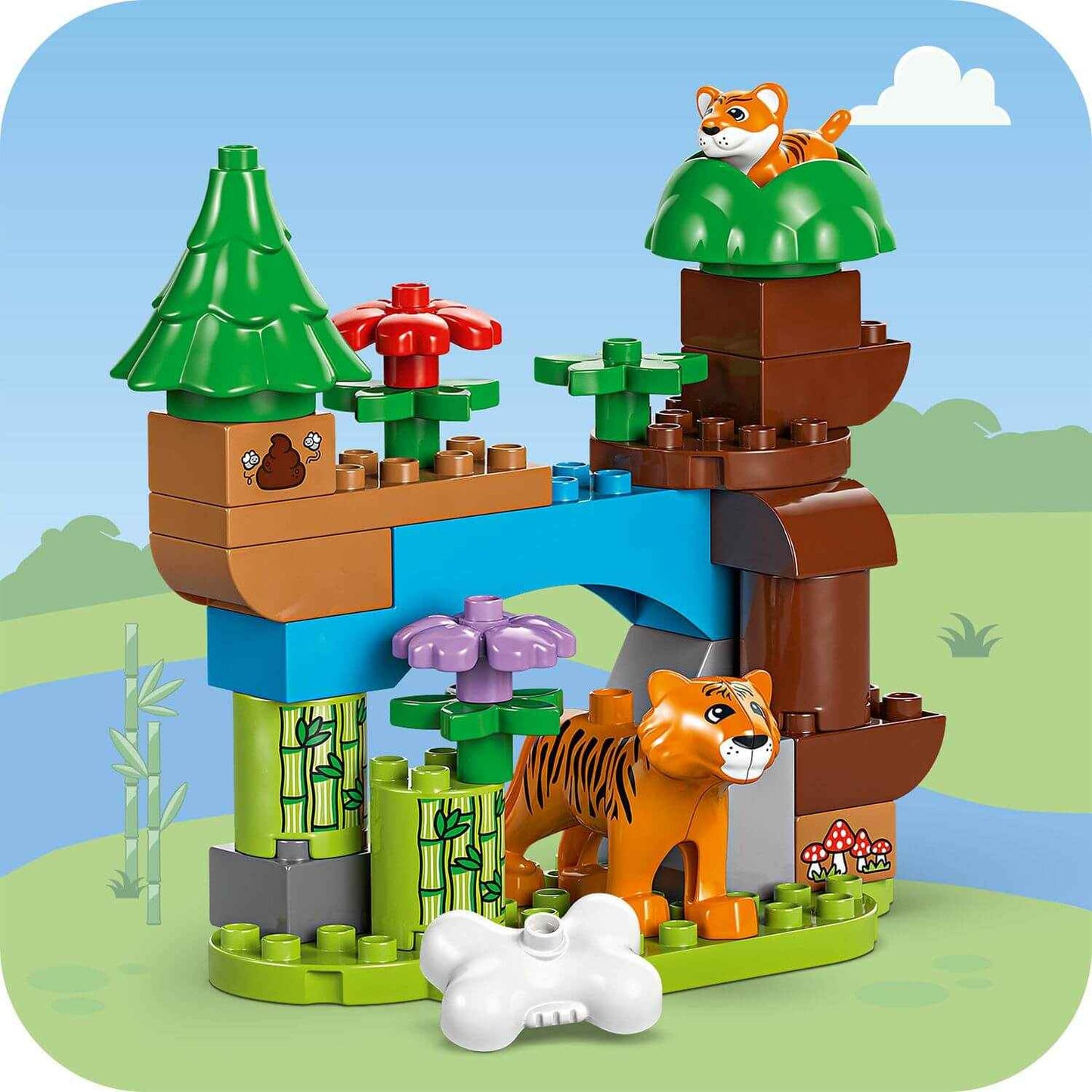 Duplo Wild Animal Families 3 in 1 Set for Creative Play Toys & Games > Toys > Construction Toys > Interlocking Blocks > LEGO > LEGO Duplo