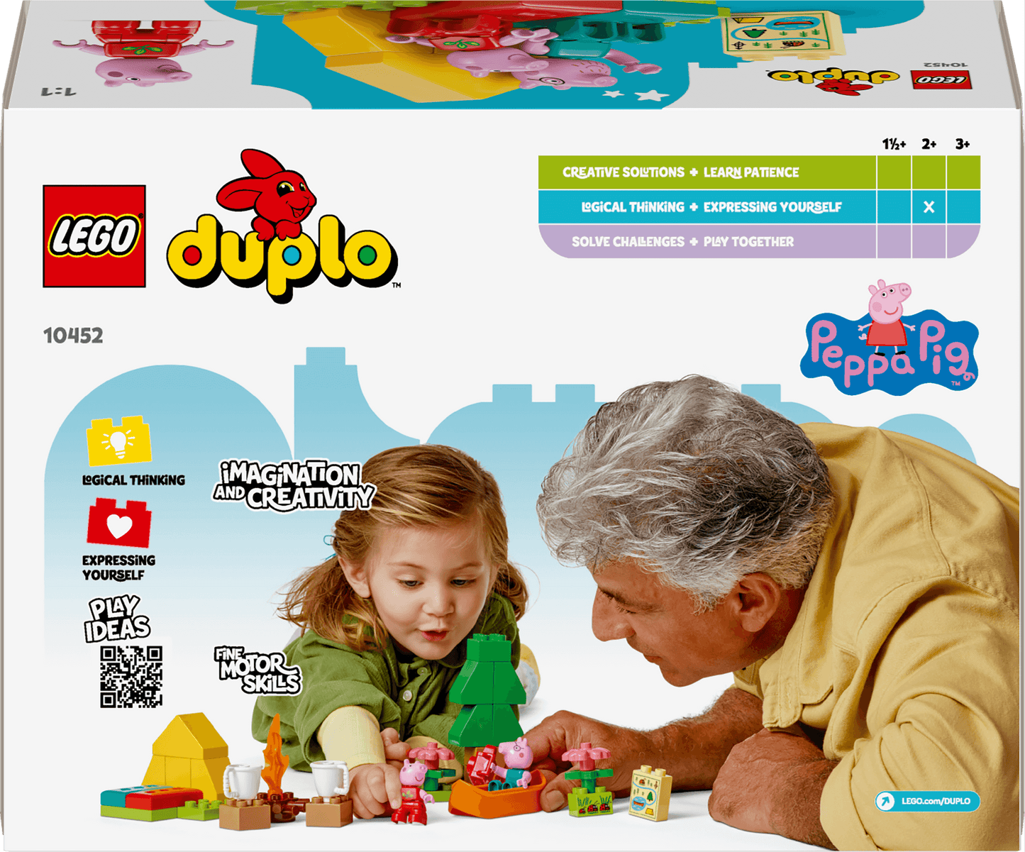 Duplo Peppa Pig Camping Set for Fun Adventures Toys & Games > Toys > Construction Toys > Interlocking Blocks > LEGO > LEGO Duplo