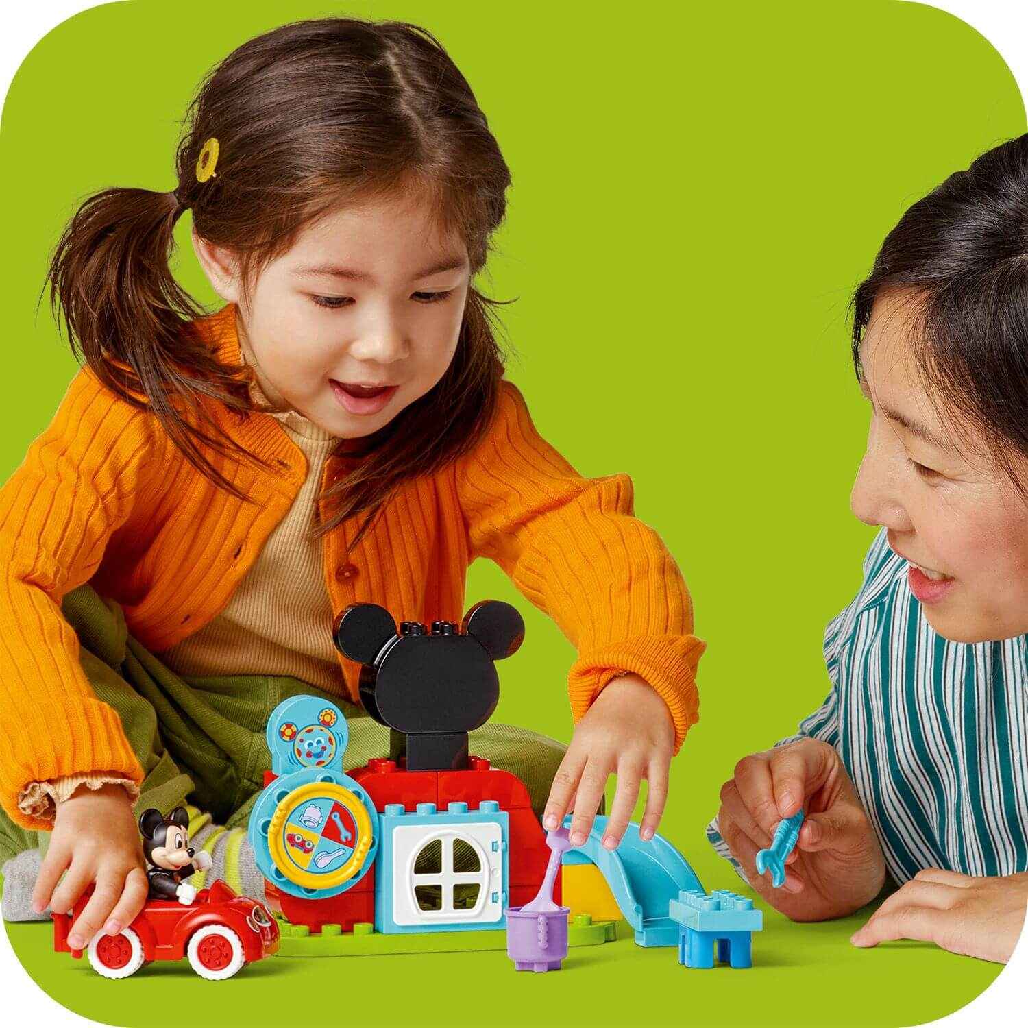 Duplo Mickey Mouse Clubhouse & Car Toys & Games > Toys > Construction Toys > Interlocking Blocks > LEGO > LEGO Duplo