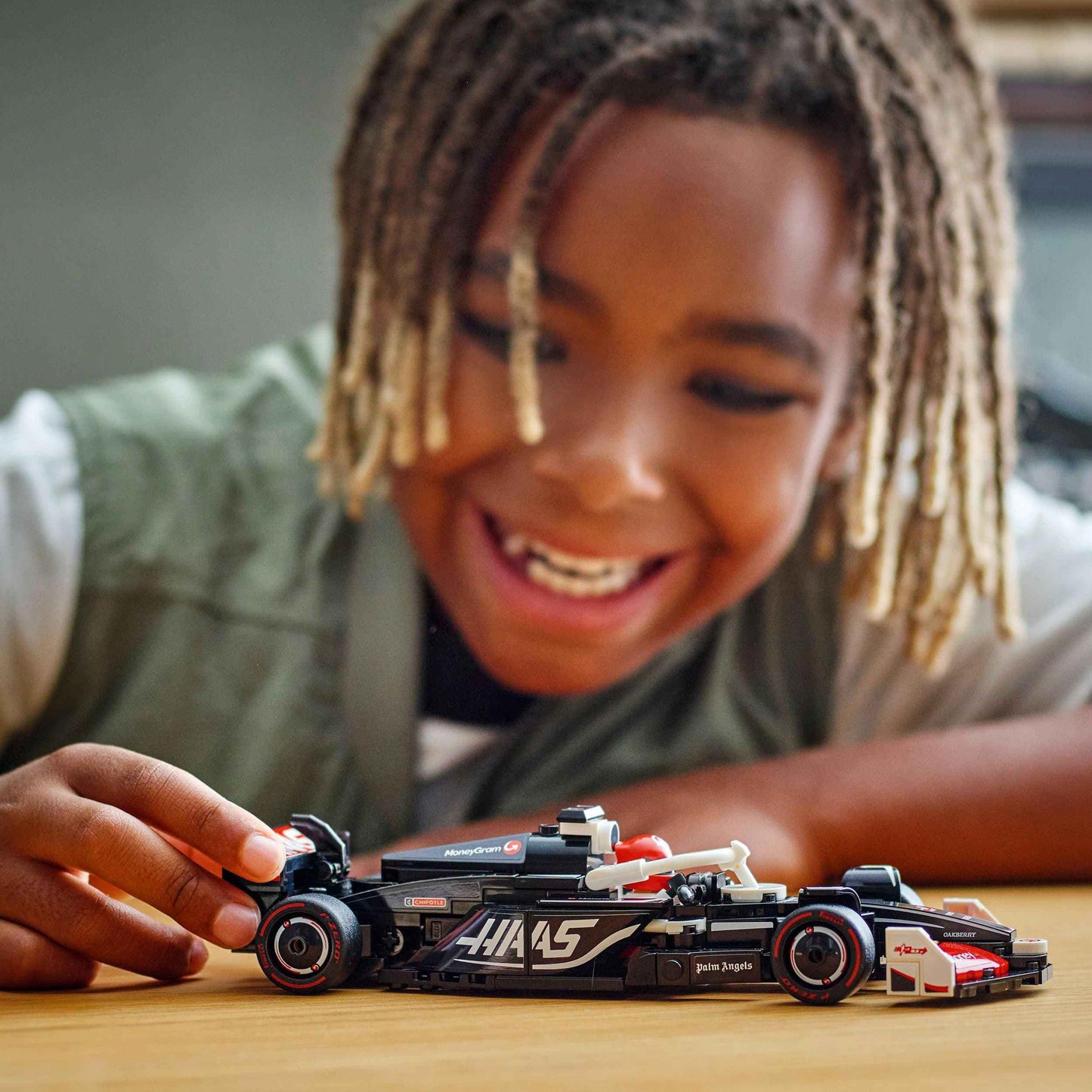 Lego Haas F1 Race Car - Speed Champions MoneyGram Haas F1 Team VF-24 Toys & Games > Toys > Construction Toys > Interlocking Blocks > LEGO > LEGO Speed Champions