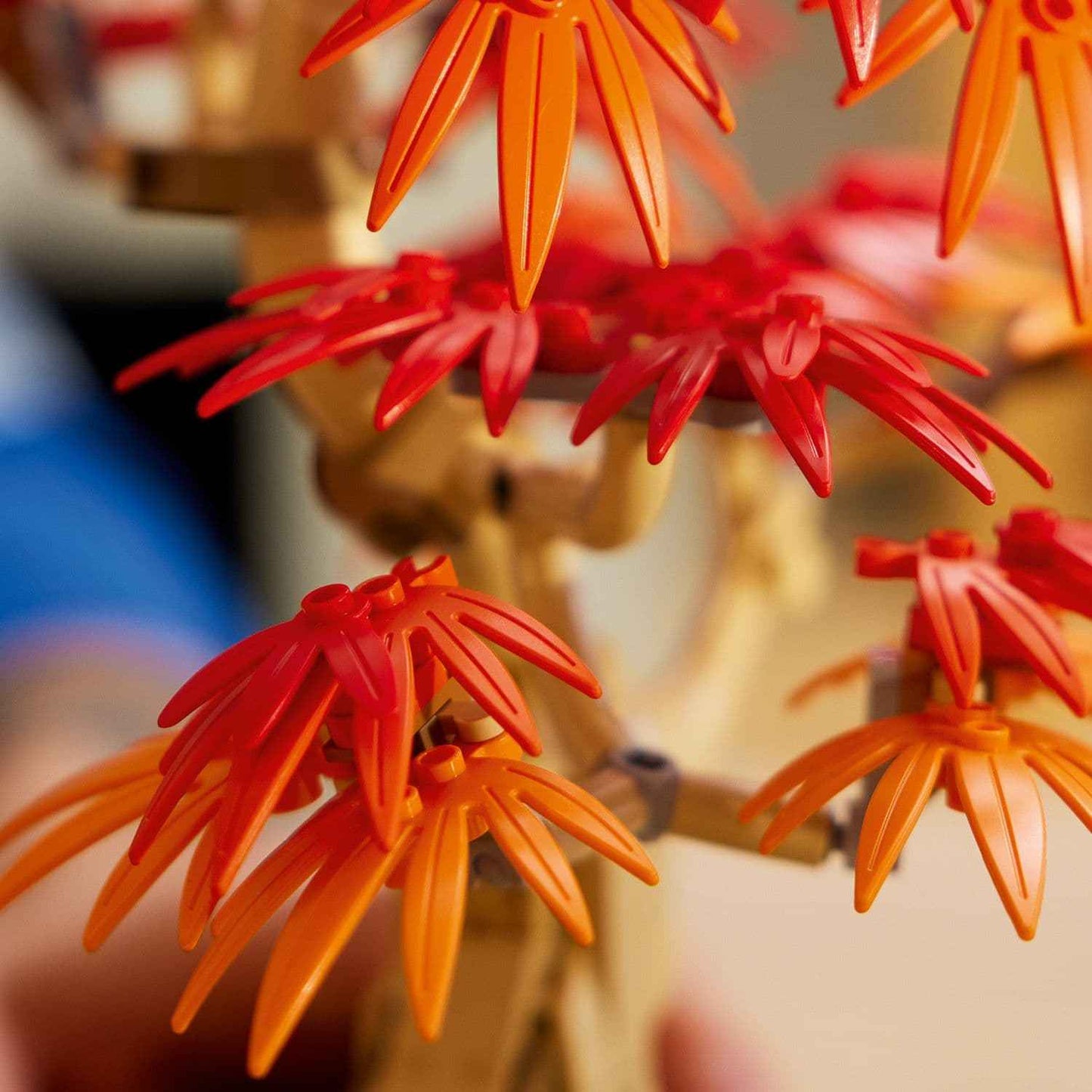 Lego Japanese Red Maple Bonsai Tree - Creative Botanical Building Set Toys & Games > Toys > Construction Toys > Interlocking Blocks > LEGO > LEGO Flowers