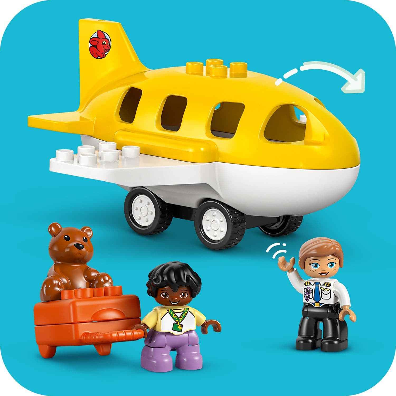 Duplo Town Airport Set - First Time at the Airport Adventure Toys & Games > Toys > Construction Toys > Interlocking Blocks > LEGO > LEGO Duplo