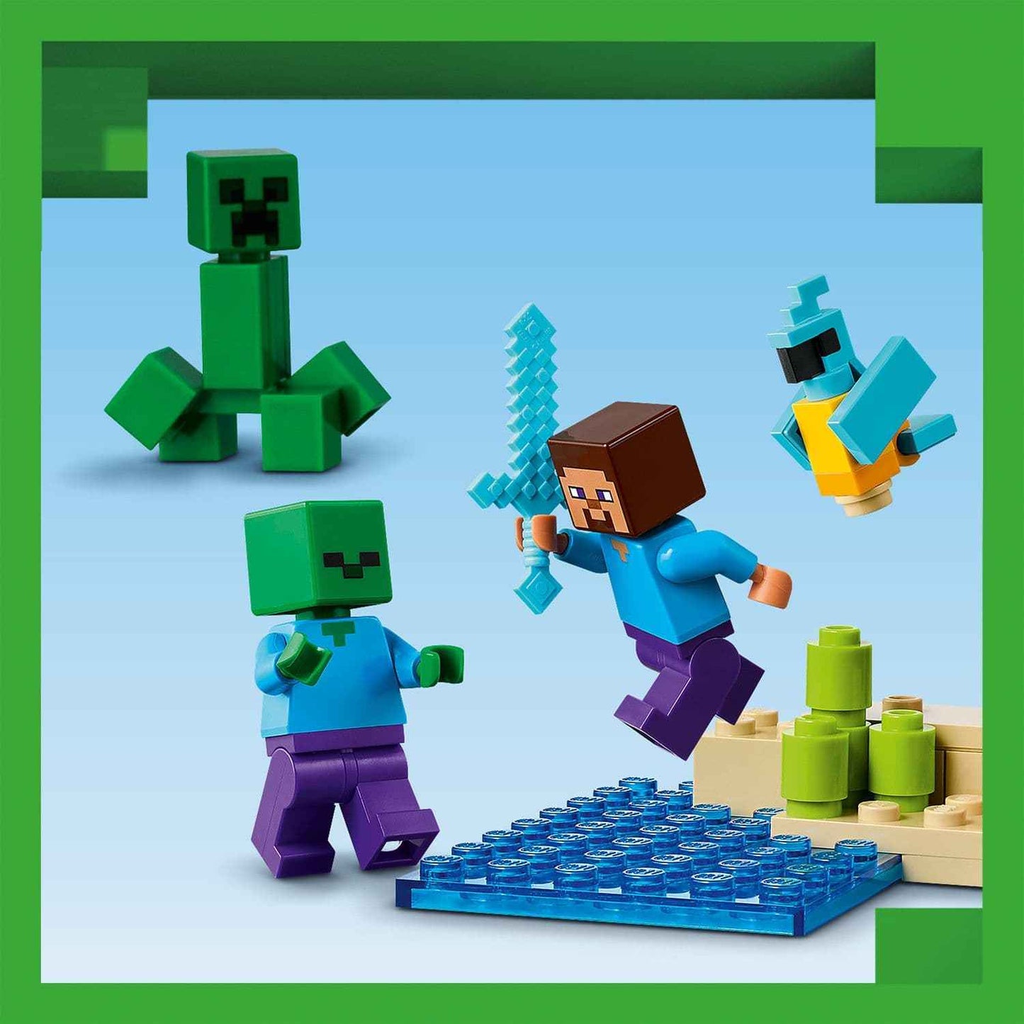 Lego Minecraft TNT Jungle House Playset for Adventurous Builders Toys & Games > Toys > Construction Toys > Interlocking Blocks > LEGO > LEGO Minecraft