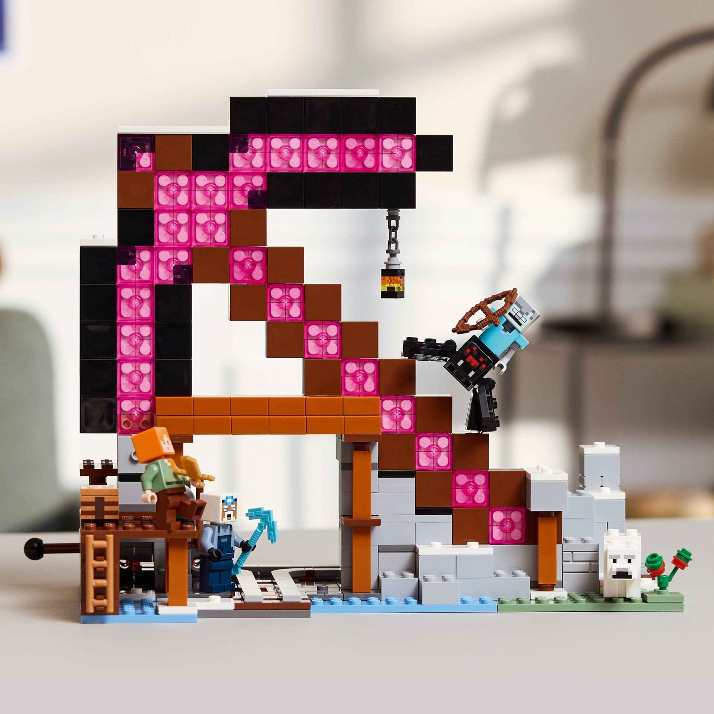 Lego Minecraft Pickaxe Playset - Buildable Mine Adventure Toys & Games > Toys > Construction Toys > Interlocking Blocks > LEGO > LEGO Minecraft