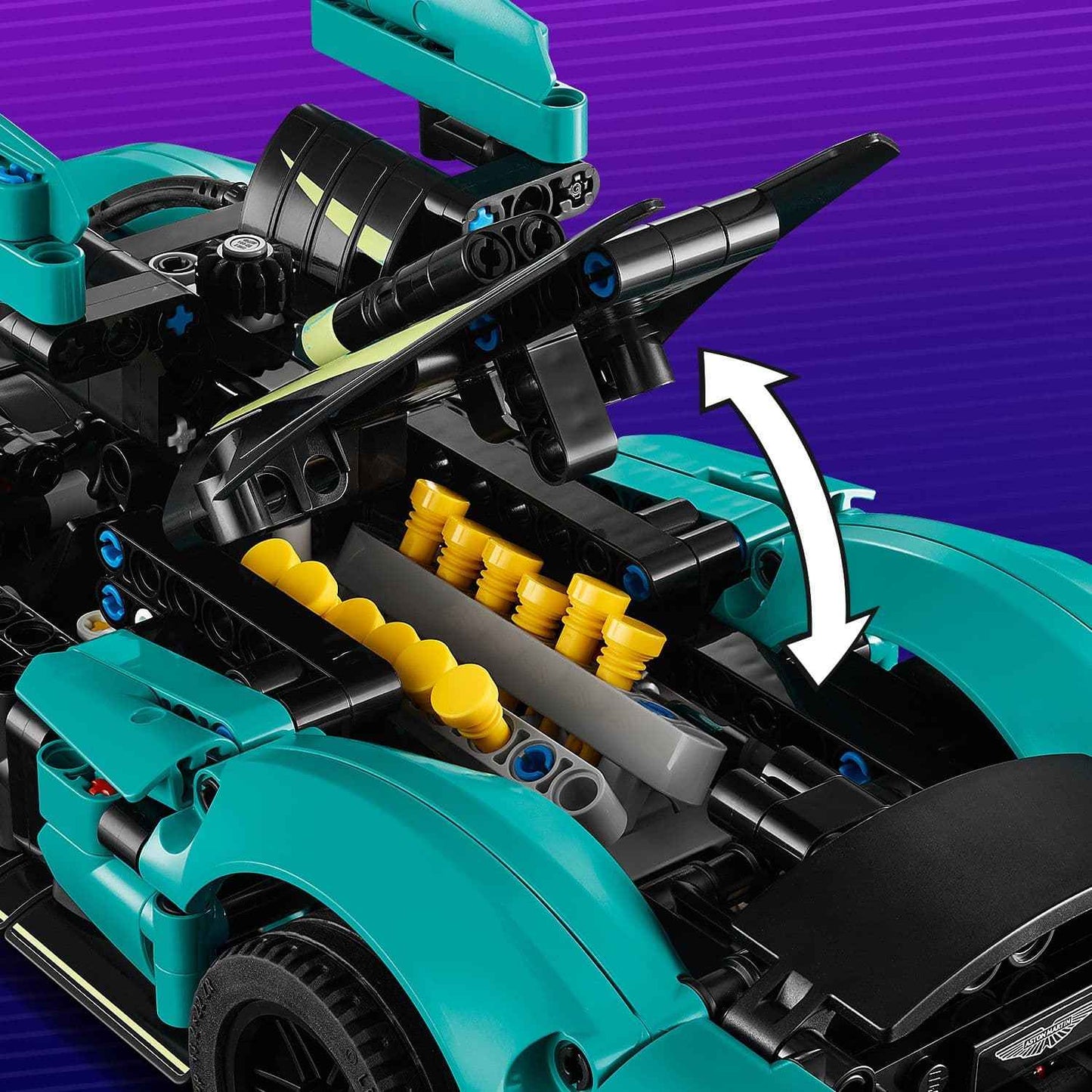 Lego Technic Aston Martin Valkyrie Building Set for Enthusiasts Toys & Games > Toys > Construction Toys > Interlocking Blocks > LEGO > LEGO Technic