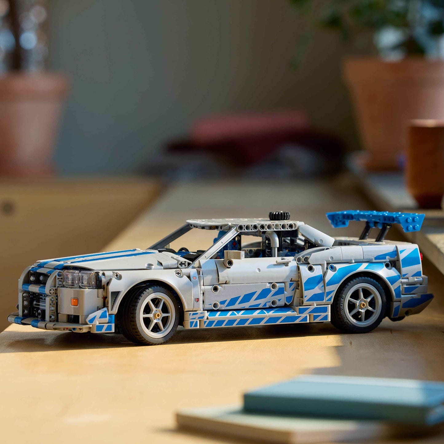 Lego Technic Nissan Skyline GT-R (R34) 2 Fast 2 Furious Model Set Toys & Games > Toys > Construction Toys > Interlocking Blocks > LEGO > LEGO Technic