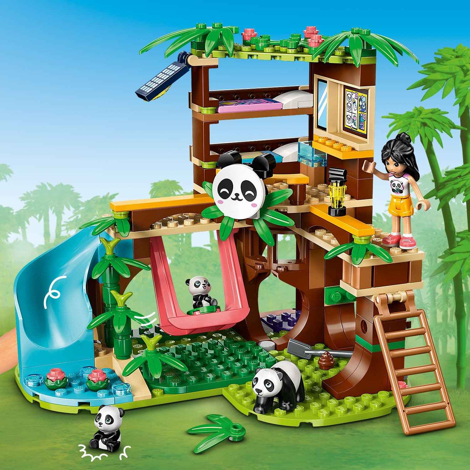Lego Friends Panda Sanctuary Set - Animal Care Adventures Await Toys & Games > Toys > Construction Toys > Interlocking Blocks > LEGO > Friends