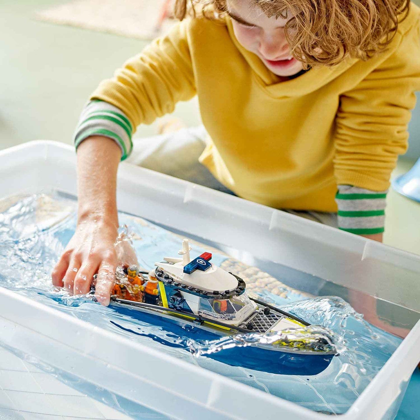 Lego City Police Boat Chase Playset for Thrilling Adventures Toys & Games > Toys > Construction Toys > Interlocking Blocks > LEGO > LEGO City