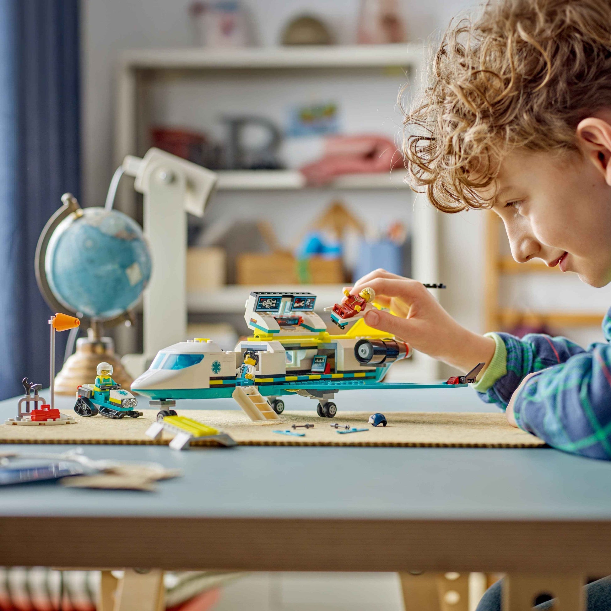 Lego City Air Ambulance Plane - Big Vehicles Emergency Set Toys & Games > Toys > Construction Toys > Interlocking Blocks > LEGO > LEGO City