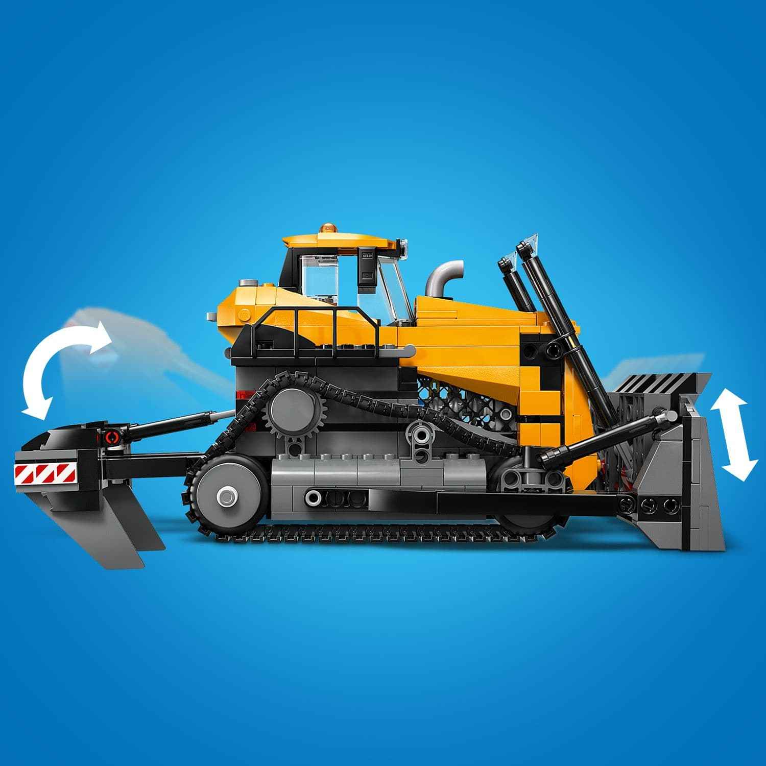 Lego City Bulldozer Playset - Big Yellow Vehicles for Fun Excavation Adventures Toys & Games > Toys > Construction Toys > Interlocking Blocks > LEGO > LEGO City