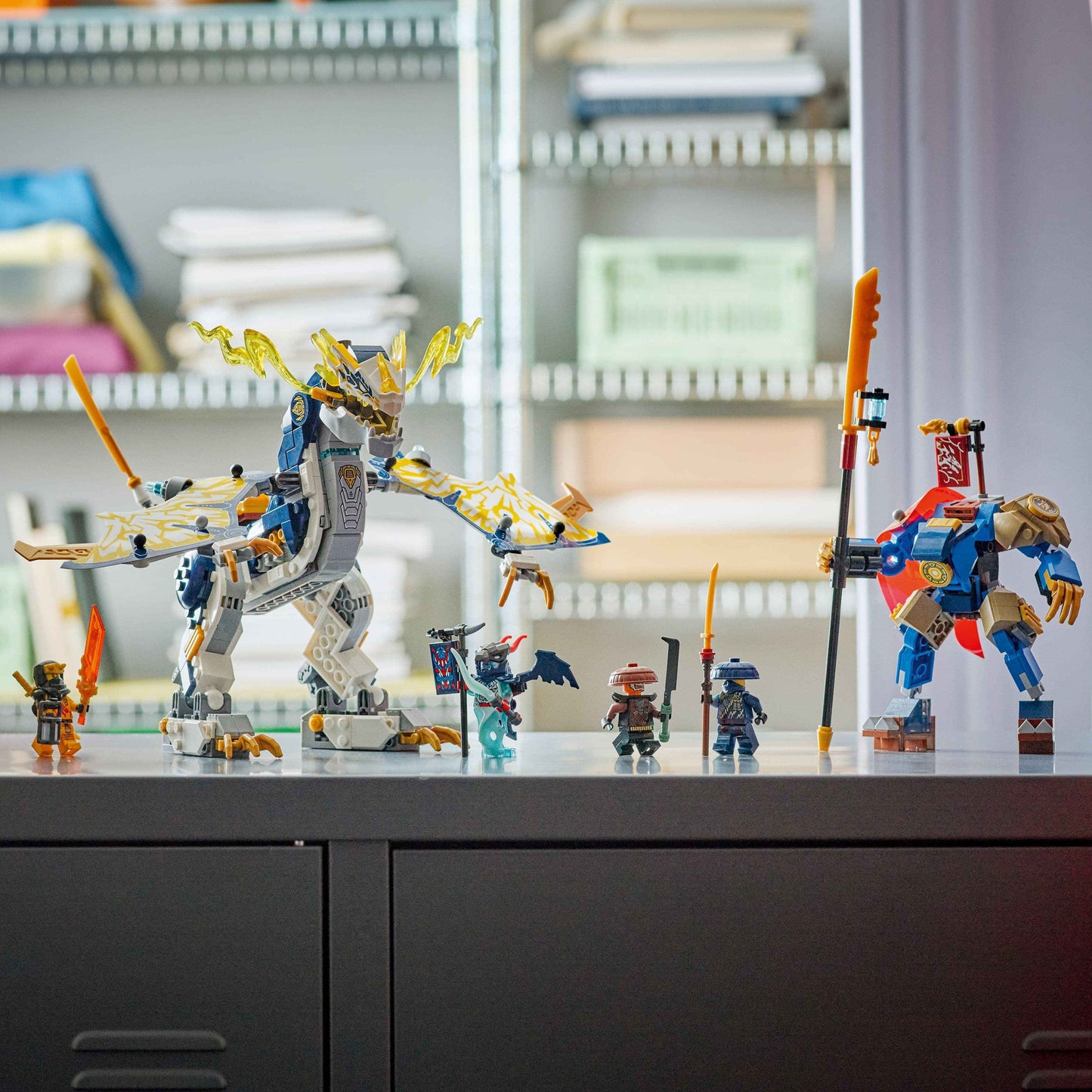 Lego Ninjago Mech Dragon Rider Playset for Ultimate Adventure Toys & Games > Toys > Construction Toys > Interlocking Blocks > LEGO > LEGO Ninjago