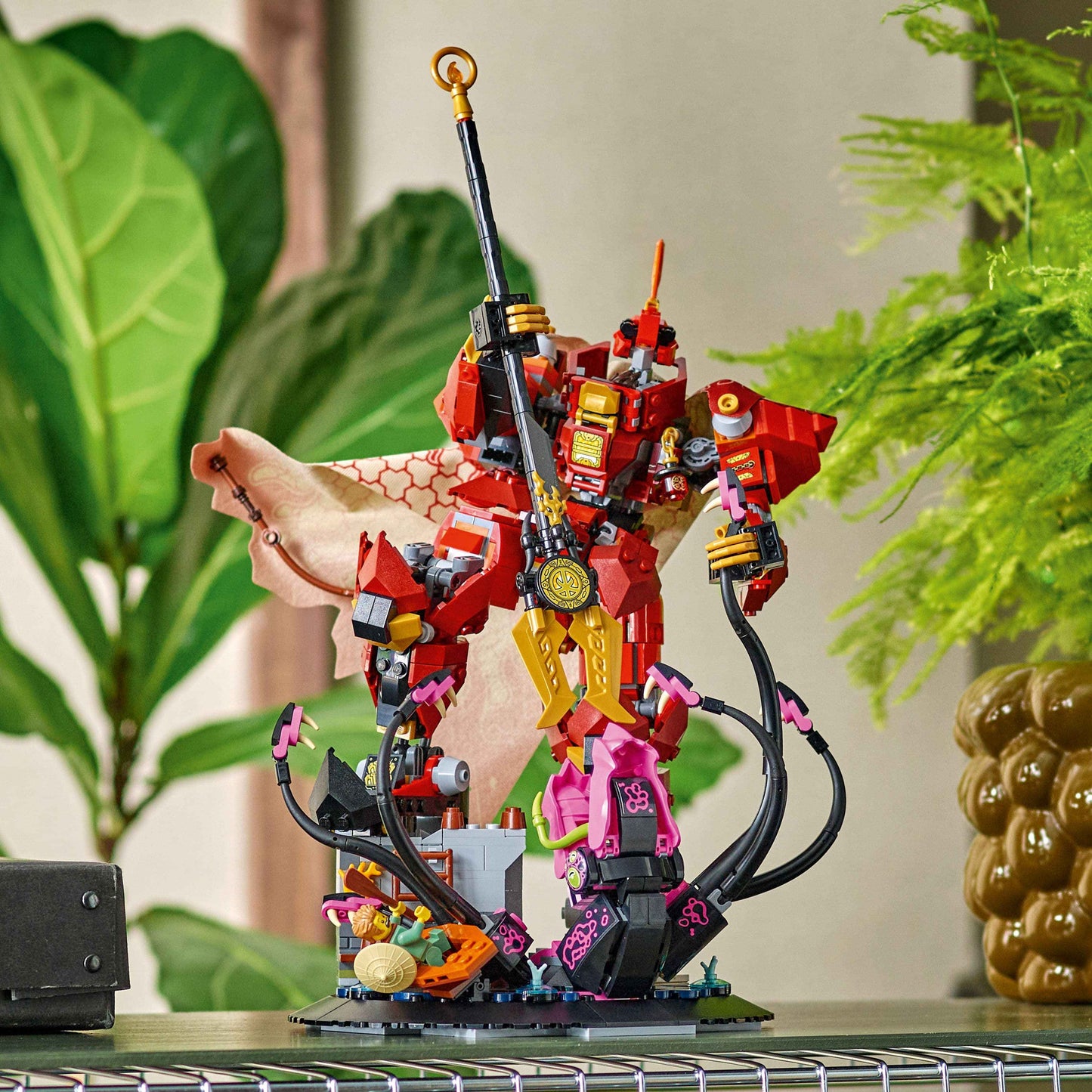 Lego Ninjago Fire Knight Mech - Unleash Epic Adventure with the Ultimate Build Toys & Games > Toys > Construction Toys > Interlocking Blocks > LEGO > LEGO Ninjago