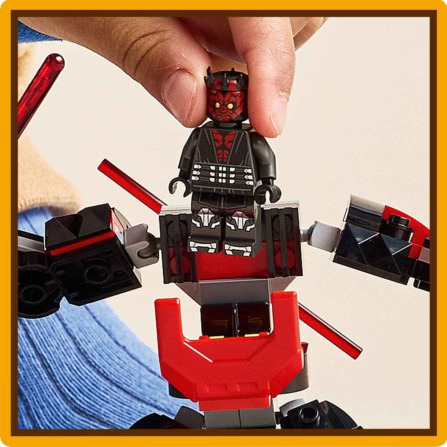 Lego Star Wars Darth Maul Playset - Buildable Mech for Epic Battles Toys & Games > Toys > Construction Toys > Interlocking Blocks > LEGO > LEGO Star Wars