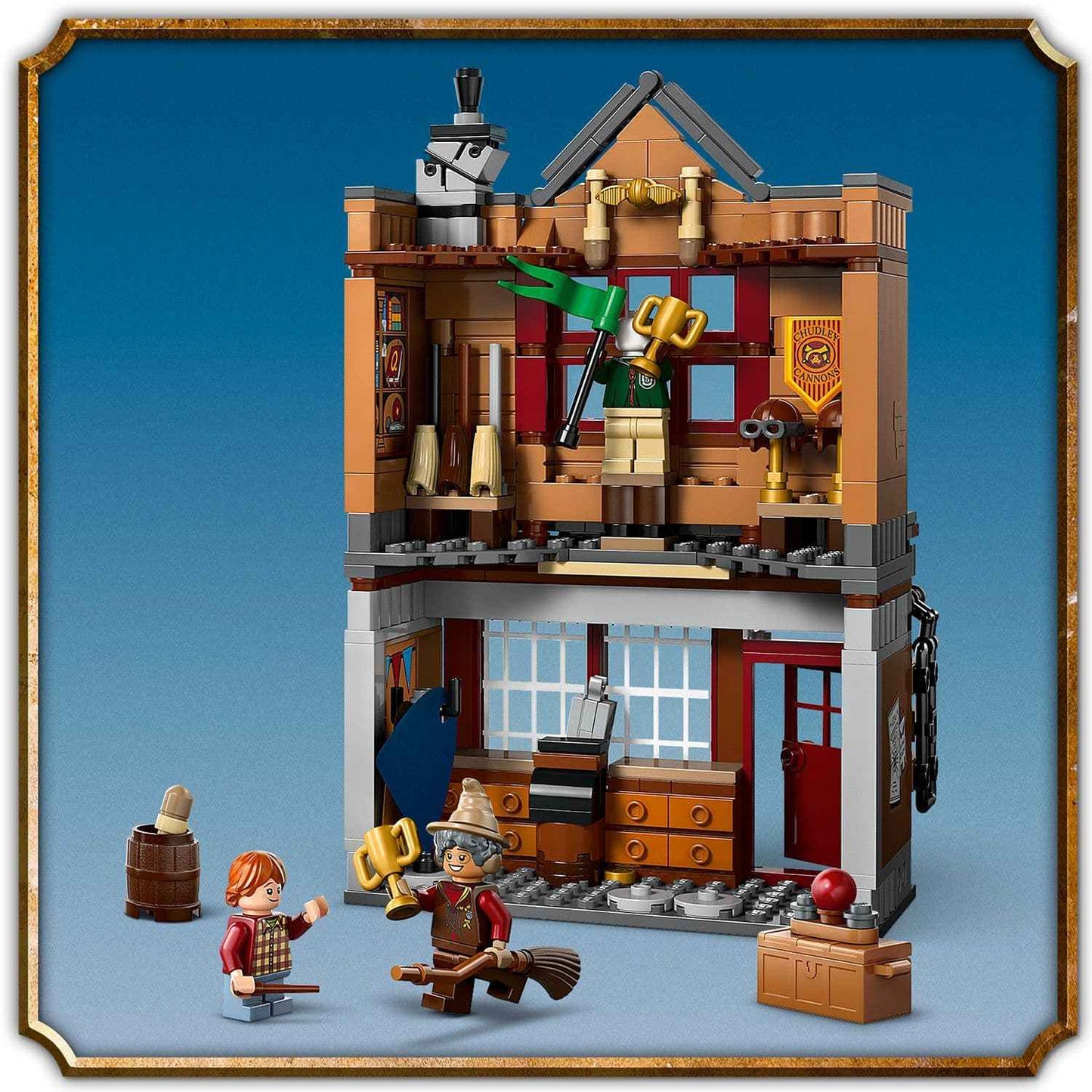 Lego Harry Potter Quidditch Set with Quality Supplies & Ice Cream Parlour Toys & Games > Toys > Construction Toys > Interlocking Blocks > LEGO > LEGO Harry Potter
