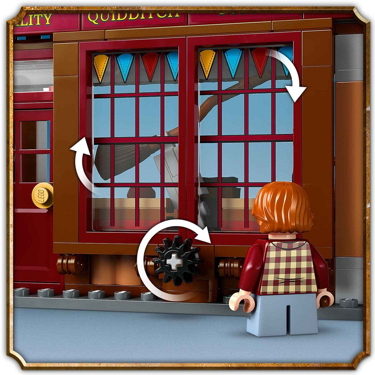 Lego Harry Potter Quidditch Set with Quality Supplies & Ice Cream Parlour Toys & Games > Toys > Construction Toys > Interlocking Blocks > LEGO > LEGO Harry Potter