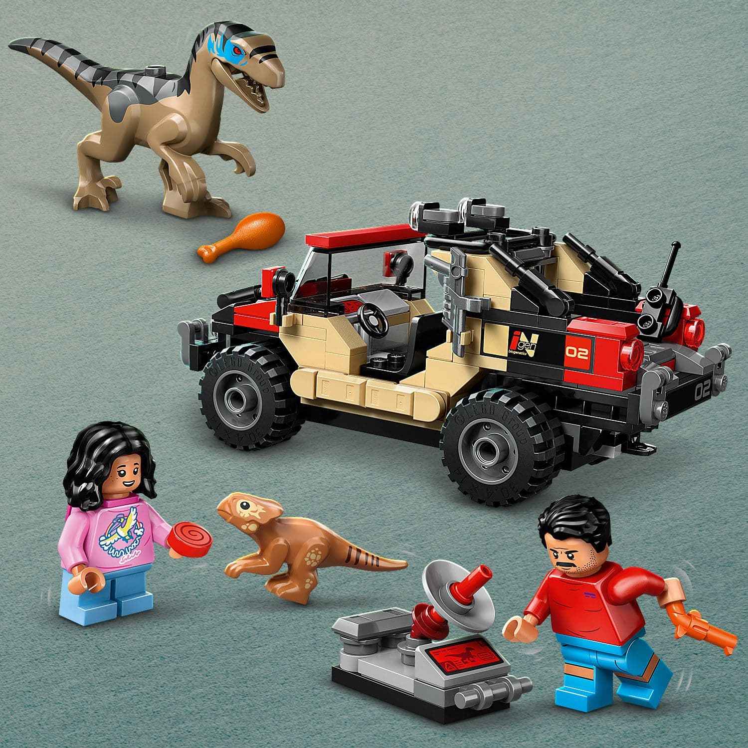 Lego Jurassic World Raptor Off-Road Escape: Adventure Awaits! Toys & Games > Toys > Construction Toys > Interlocking Blocks > LEGO > LEGO Jurassic Park