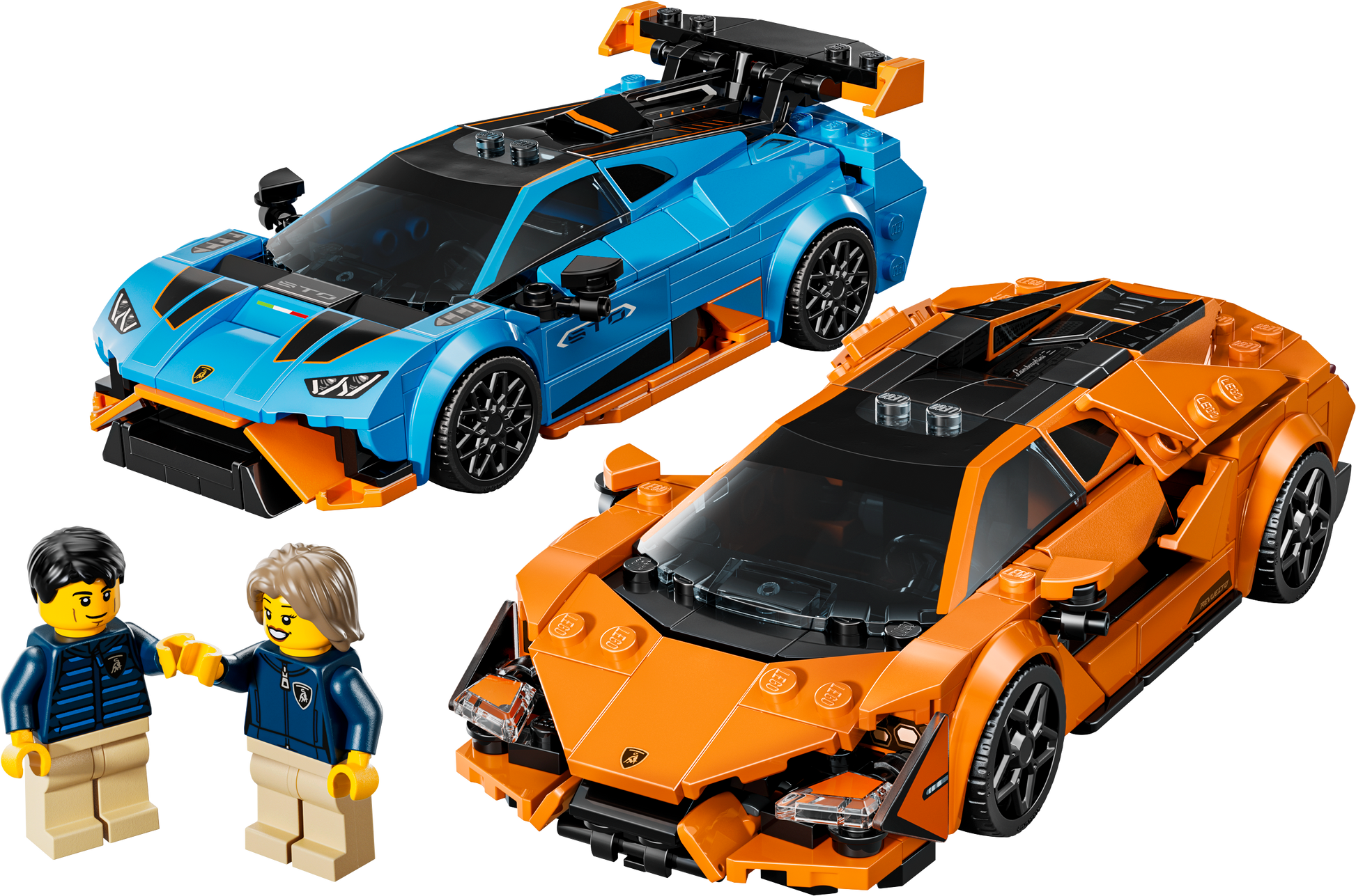 Lego Lamborghini Speed Champions: Revuelto & Huracán STO Set Toys & Games > Toys > Construction Toys > Interlocking Blocks > LEGO > LEGO Speed Champions