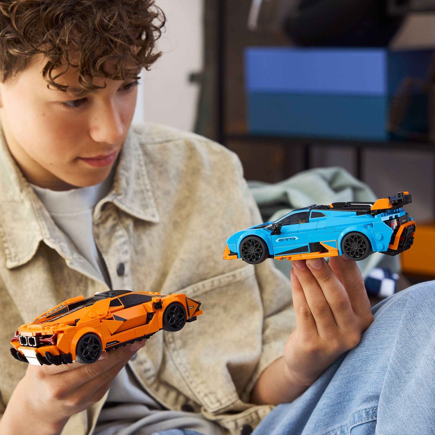Lego Lamborghini Speed Champions: Revuelto & Huracán STO Set Toys & Games > Toys > Construction Toys > Interlocking Blocks > LEGO > LEGO Speed Champions