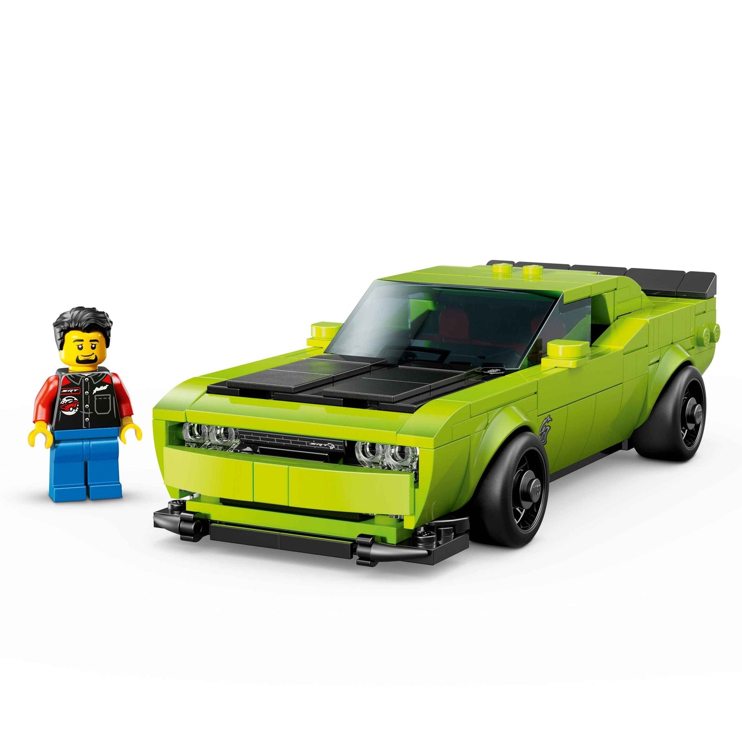 Lego Dodge Challenger SRT Hellcat Speed Champions Car Set Toys & Games > Toys > Construction Toys > Interlocking Blocks > LEGO > LEGO Speed Champions