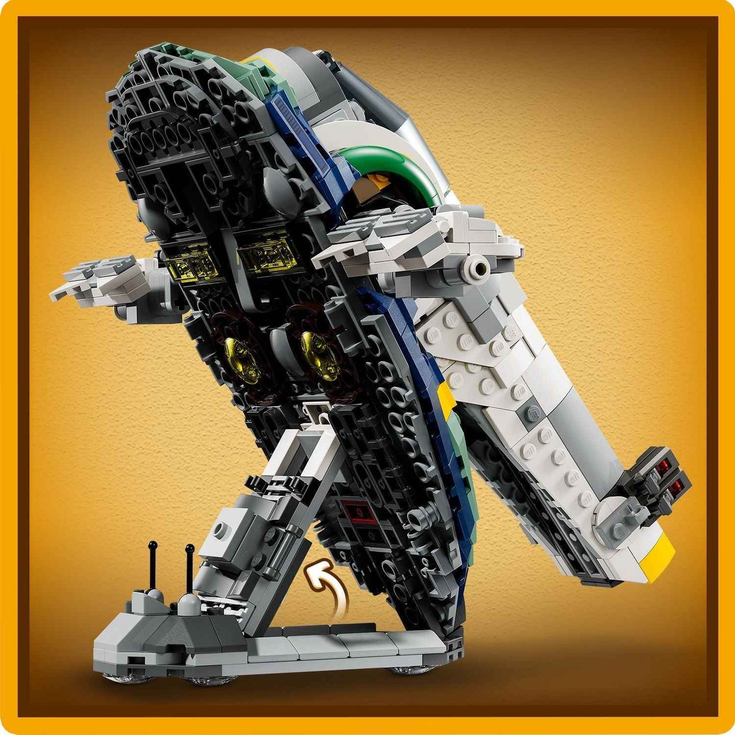 Lego Star Wars Jango Fett's Starship Buildable Playset for Ultimate Galactic Adventures Toys & Games > Toys > Construction Toys > Interlocking Blocks > LEGO > LEGO Star Wars