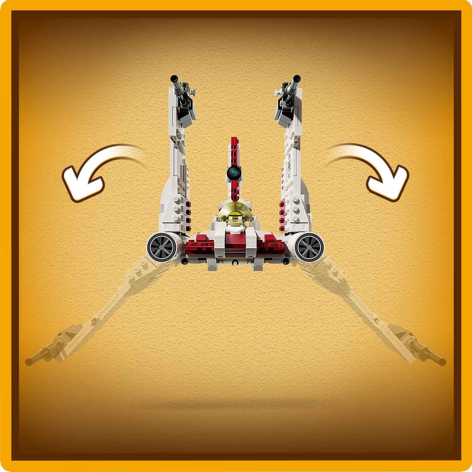 Lego Star Wars V-19 Torrent Starfighter Buildable Set for Ultimate Galactic Adventures Toys & Games > Toys > Construction Toys > Interlocking Blocks > LEGO > LEGO Star Wars