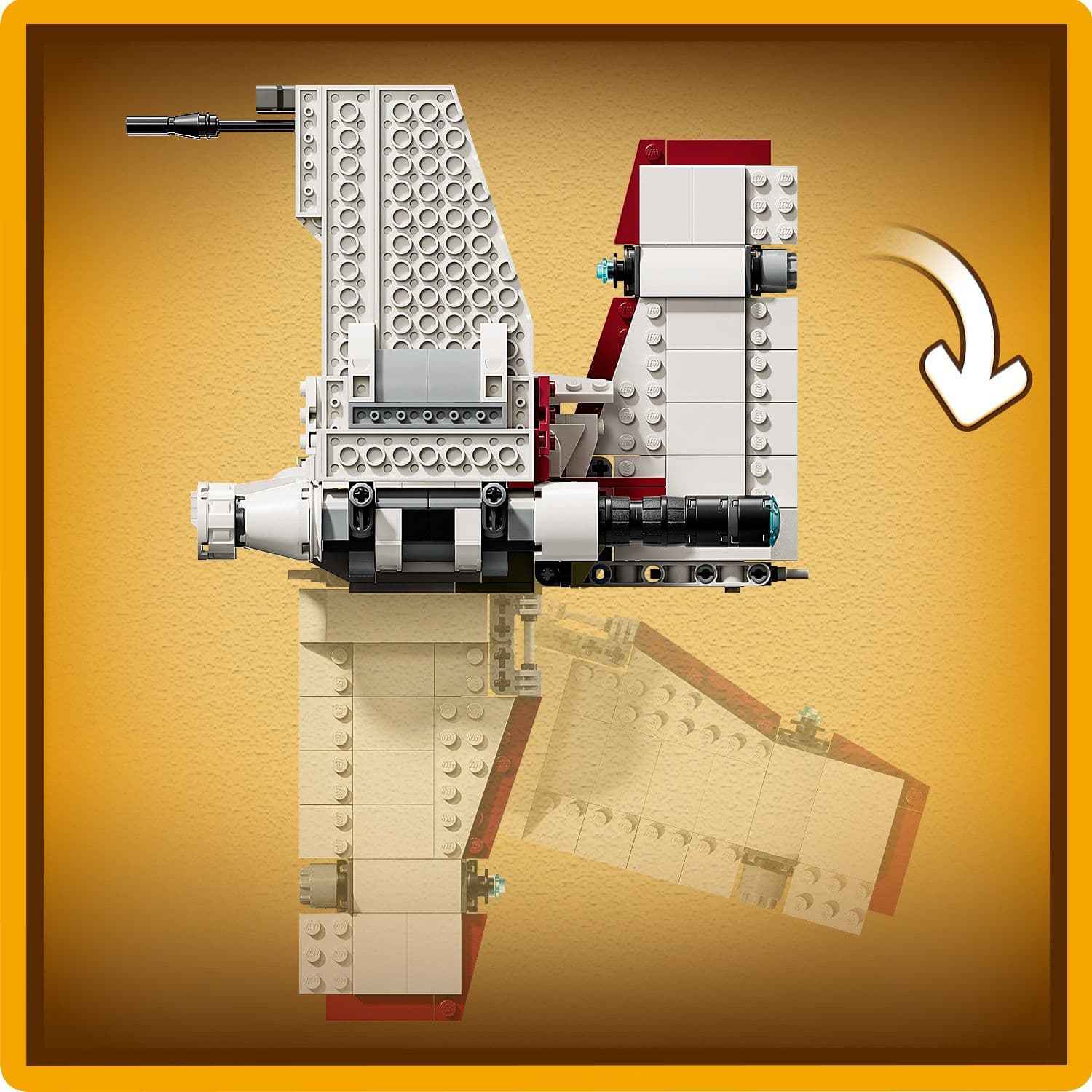 Lego Star Wars V-19 Torrent Starfighter Buildable Set for Ultimate Galactic Adventures Toys & Games > Toys > Construction Toys > Interlocking Blocks > LEGO > LEGO Star Wars