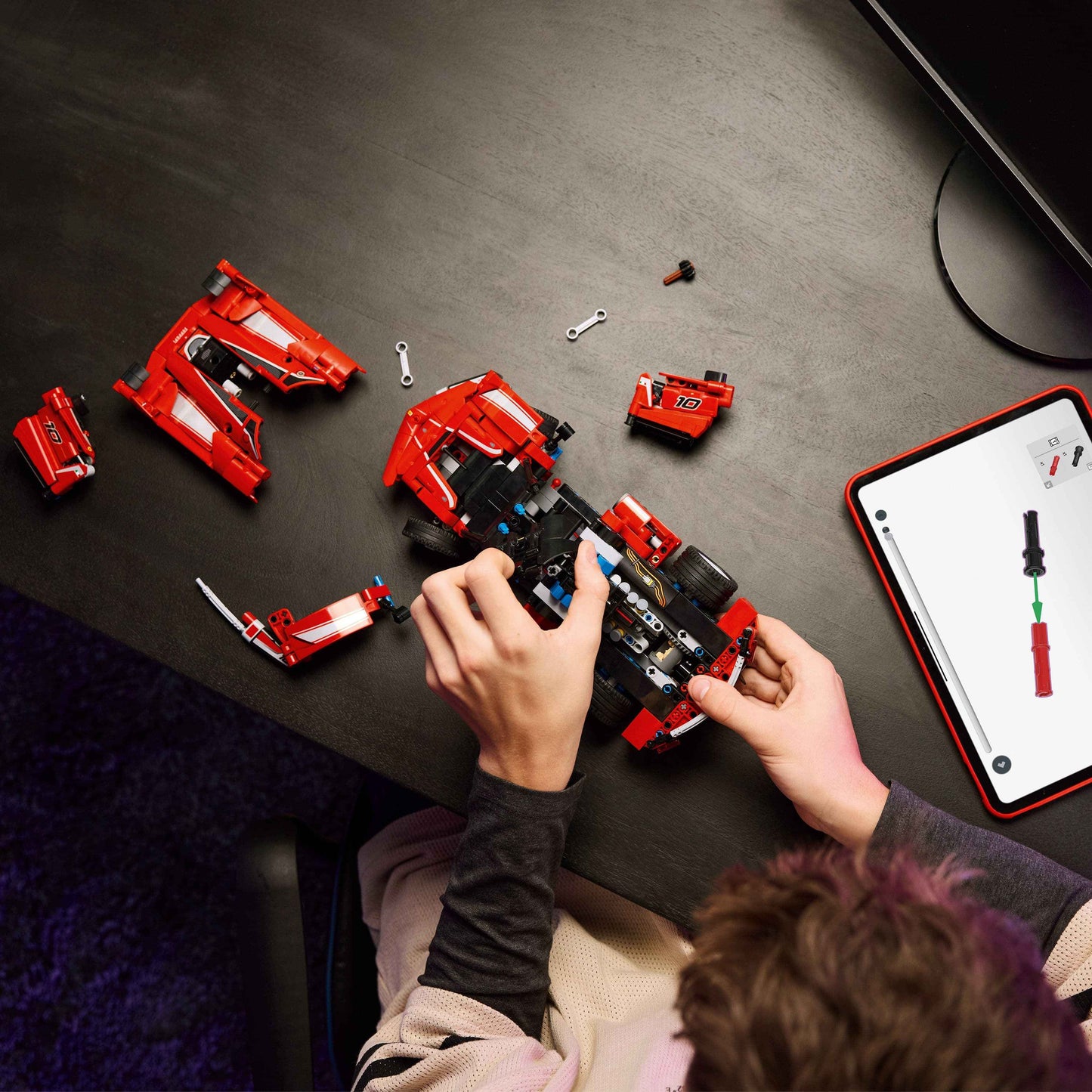 Lego Technic Ferrari FXX K Buildable Car Playset Toys & Games > Toys > Construction Toys > Interlocking Blocks > LEGO > LEGO Technic