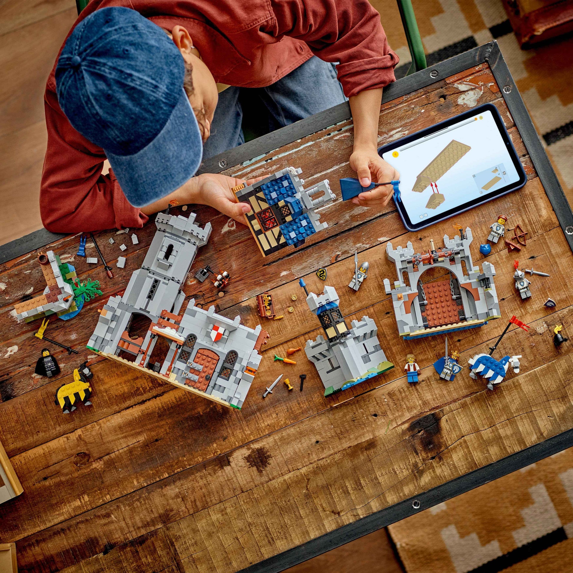 Lego Medieval Castle Set - Creator Medieval Horse Knight Castle Toys & Games > Toys > Construction Toys > Interlocking Blocks > LEGO > LEGO Creator