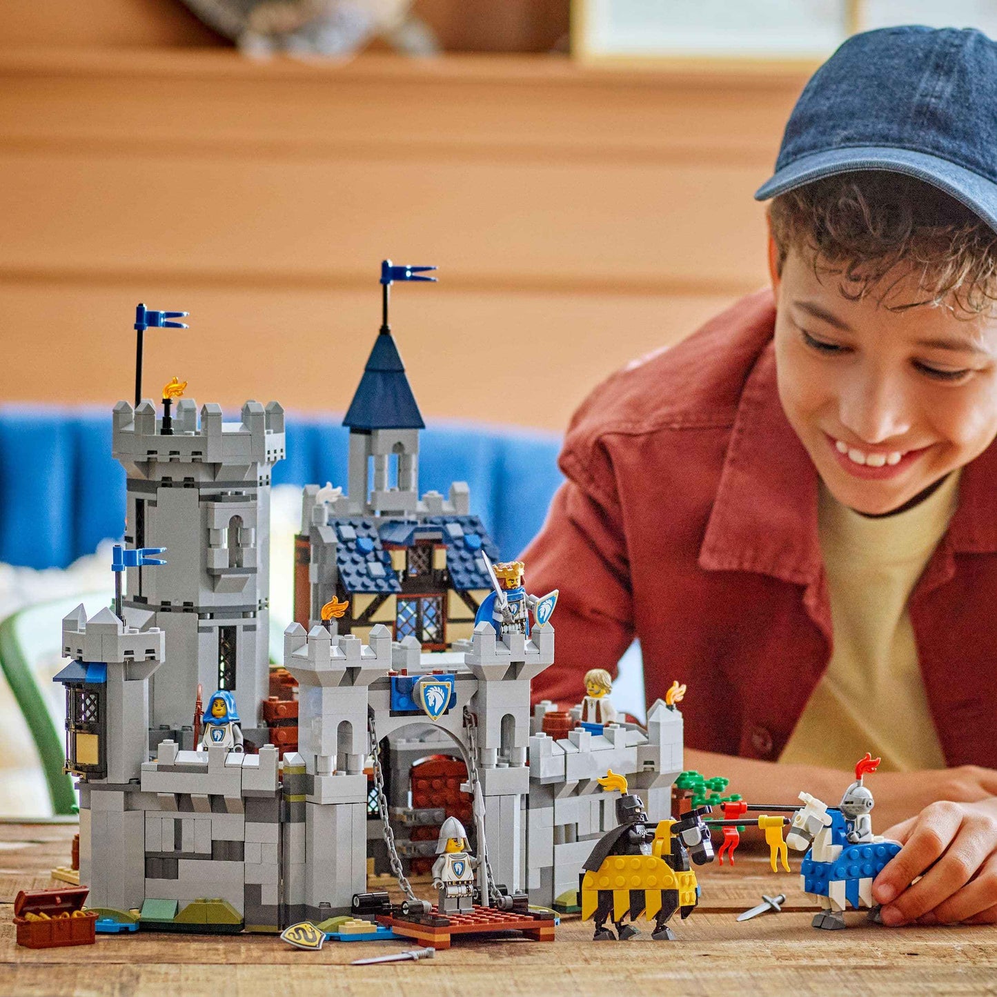 Lego Medieval Castle Set - Creator Medieval Horse Knight Castle Toys & Games > Toys > Construction Toys > Interlocking Blocks > LEGO > LEGO Creator