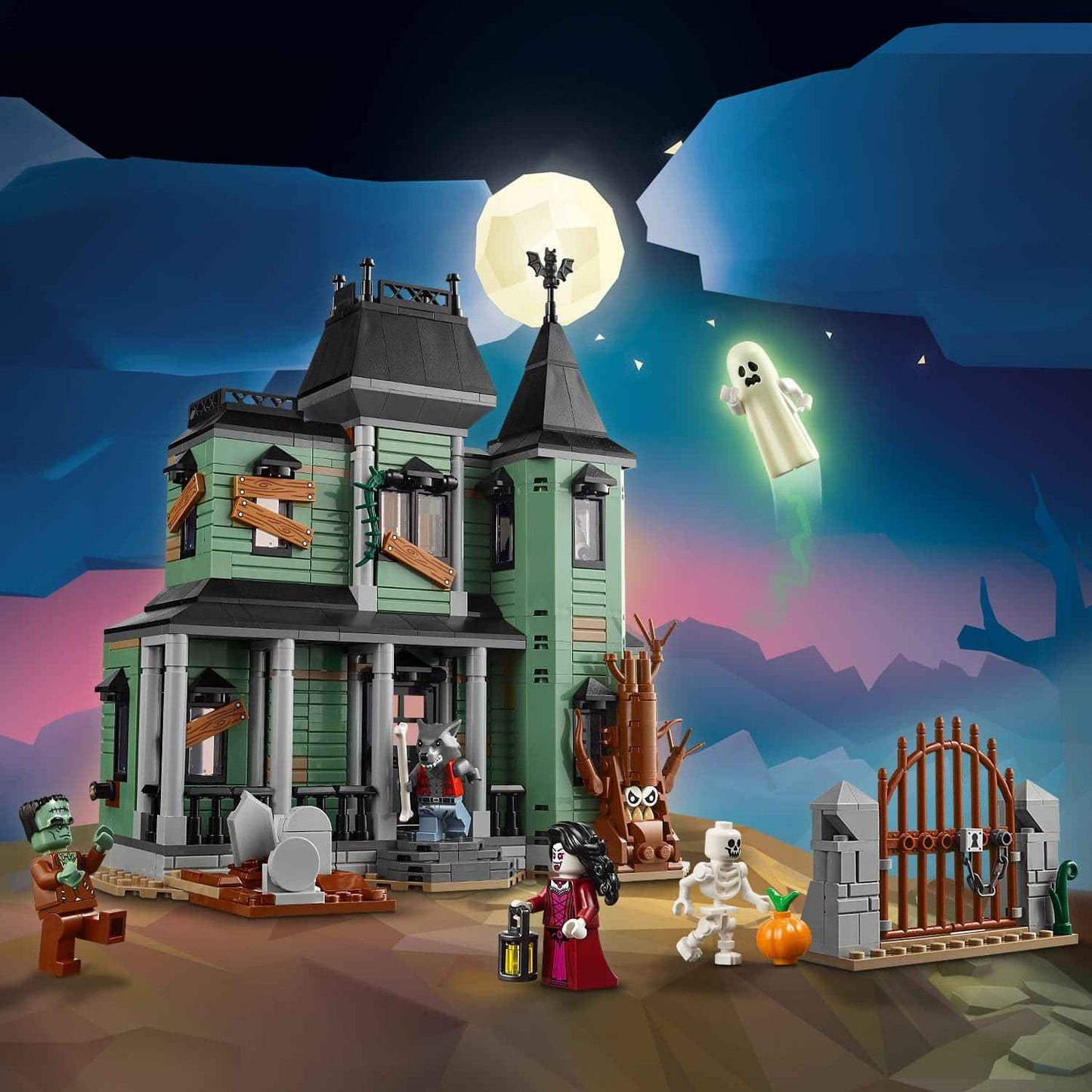 Lego Haunted Mansion Set – Creator Rebuildable Version Toys & Games > Toys > Construction Toys > Interlocking Blocks > LEGO > LEGO Creator