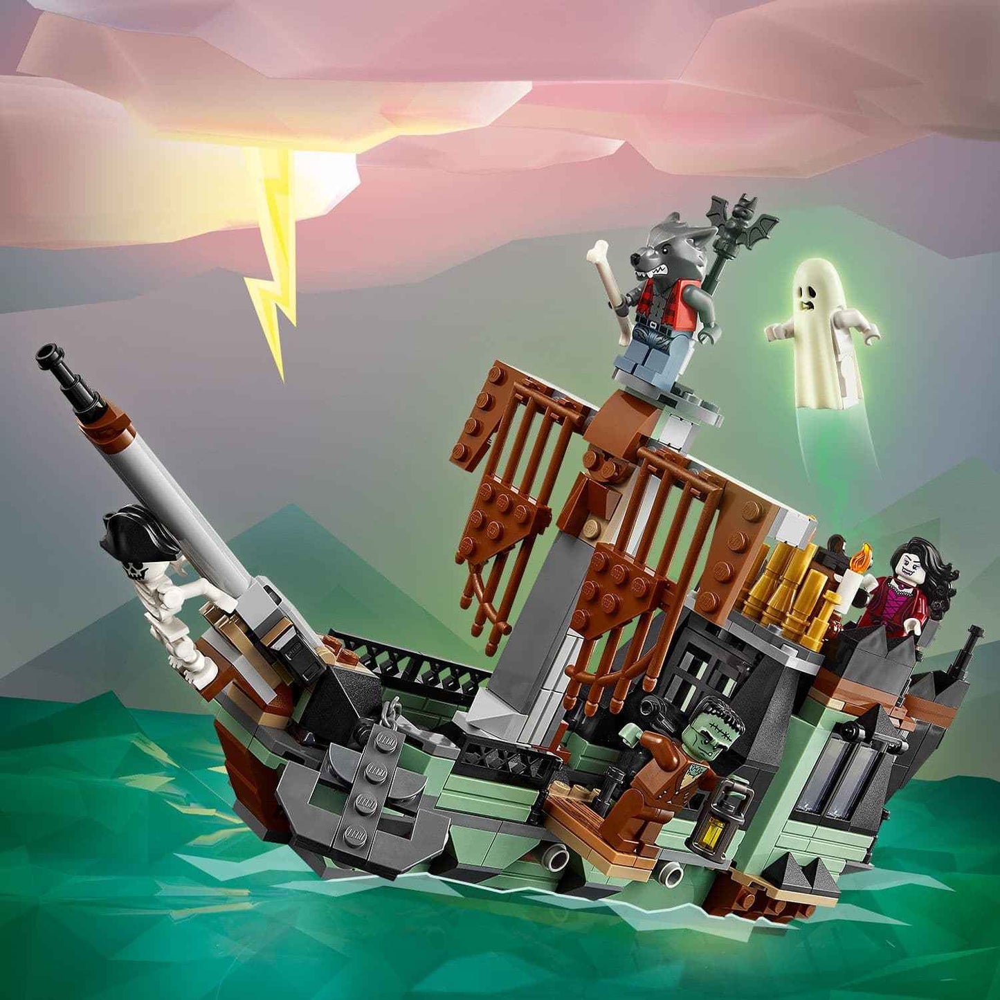 Lego Haunted Mansion Set – Creator Rebuildable Version Toys & Games > Toys > Construction Toys > Interlocking Blocks > LEGO > LEGO Creator