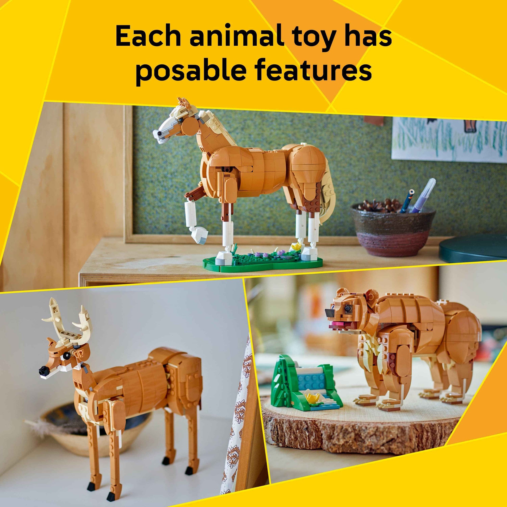 Lego Creator Beautiful Horse Rebuildable Set - Ultimate Lego Horse Building Set Toys & Games > Toys > Construction Toys > Interlocking Blocks > LEGO > LEGO Creator