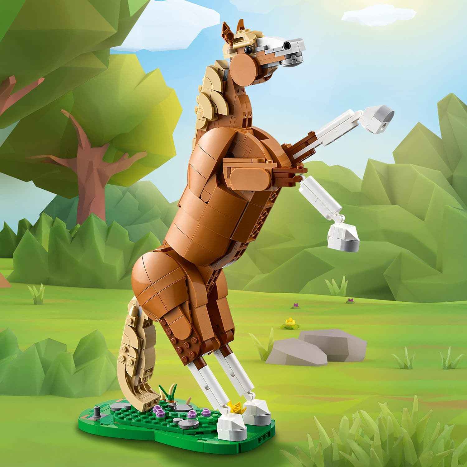 Lego Creator Beautiful Horse Rebuildable Set - Ultimate Lego Horse Building Set Toys & Games > Toys > Construction Toys > Interlocking Blocks > LEGO > LEGO Creator