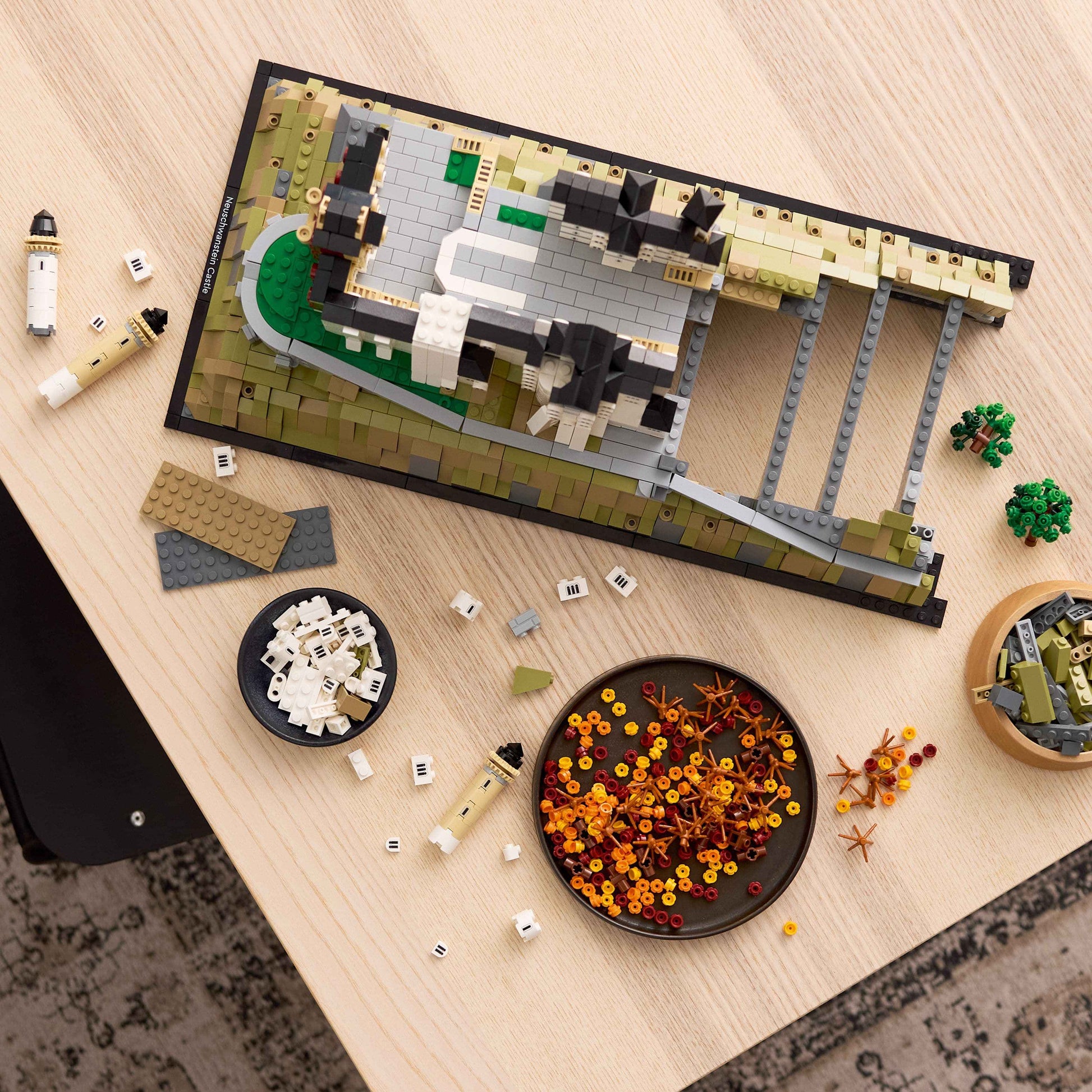 Lego Neuschwanstein Castle Set - Iconic Building Block Model for Architecture Enthusiasts Toys & Games > Toys > Construction Toys > Interlocking Blocks > LEGO > Other LEGO Sets