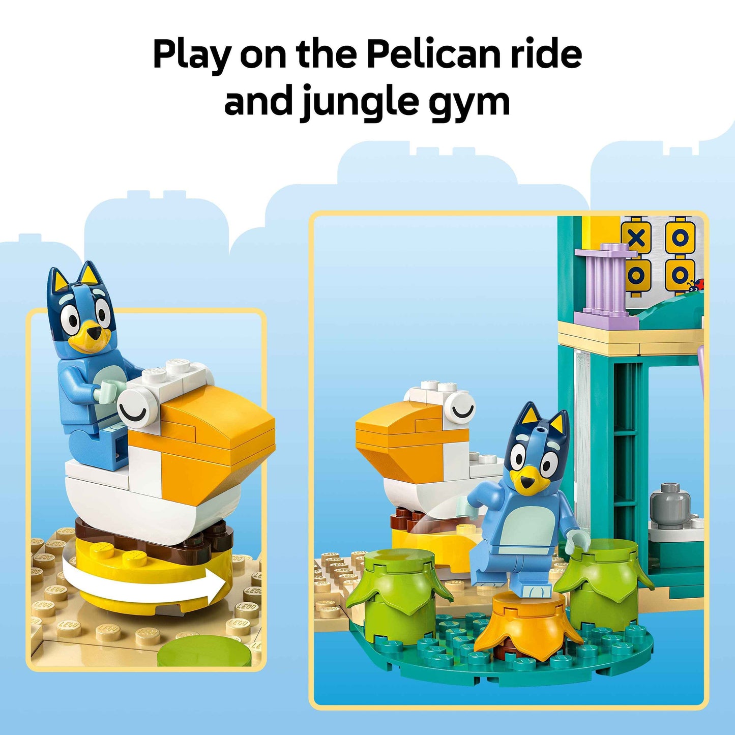 Lego Bluey Playground Set - Adventure and Fun with Bluey and Chloe Toys & Games > Toys > Construction Toys > Interlocking Blocks > LEGO > Other LEGO Sets