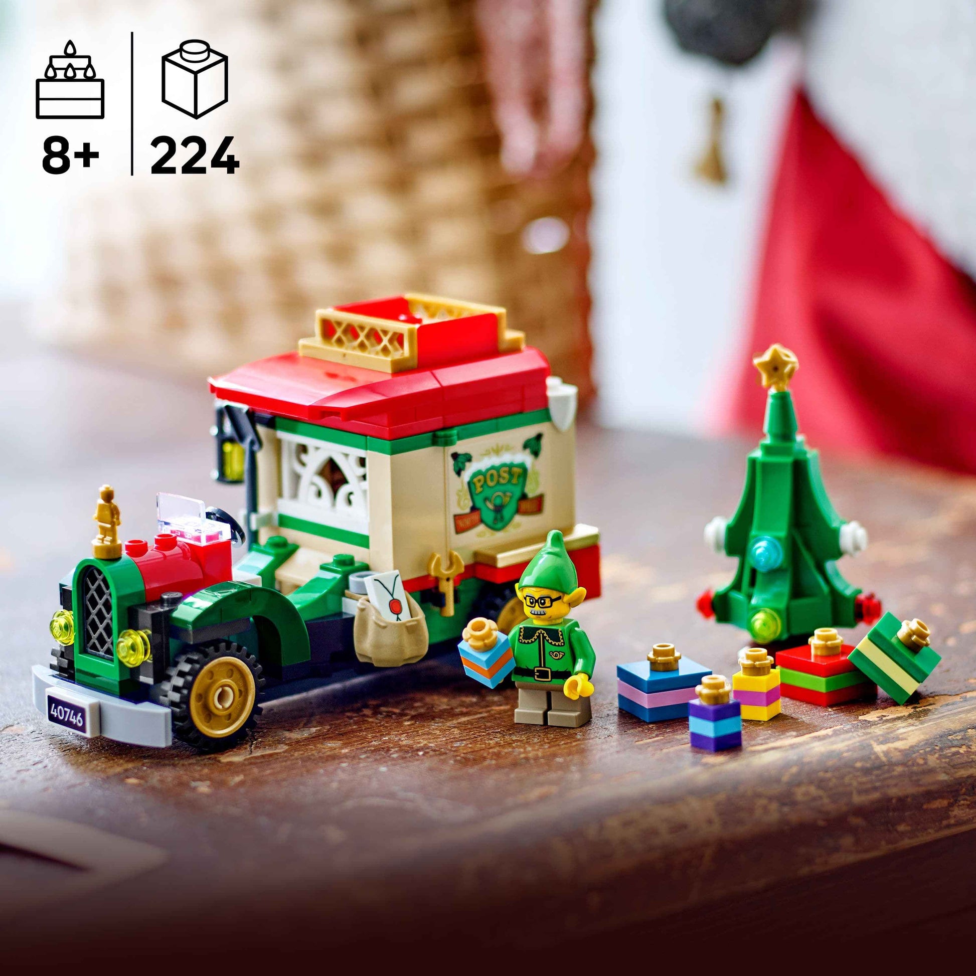 Lego Christmas Santa's Truck Delivery Playset for Fun Holiday Adventures Toys & Games > Toys > Construction Toys > Interlocking Blocks > LEGO > Other LEGO Sets