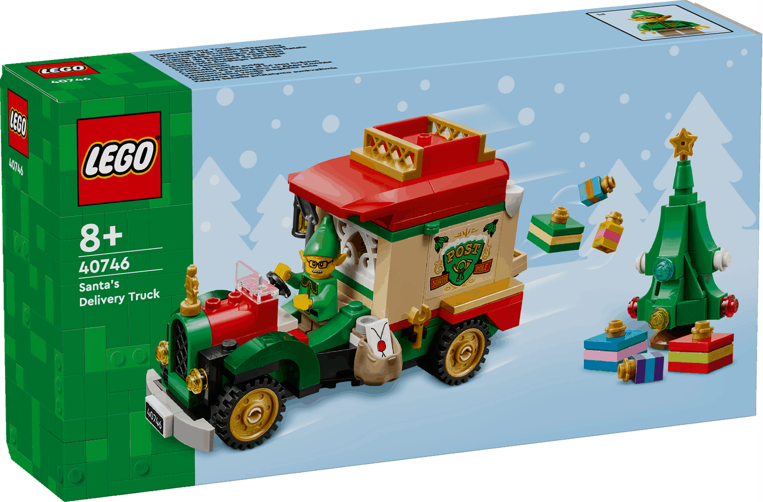 Lego Christmas Santa's Truck Delivery Playset for Fun Holiday Adventures Toys & Games > Toys > Construction Toys > Interlocking Blocks > LEGO > Other LEGO Sets