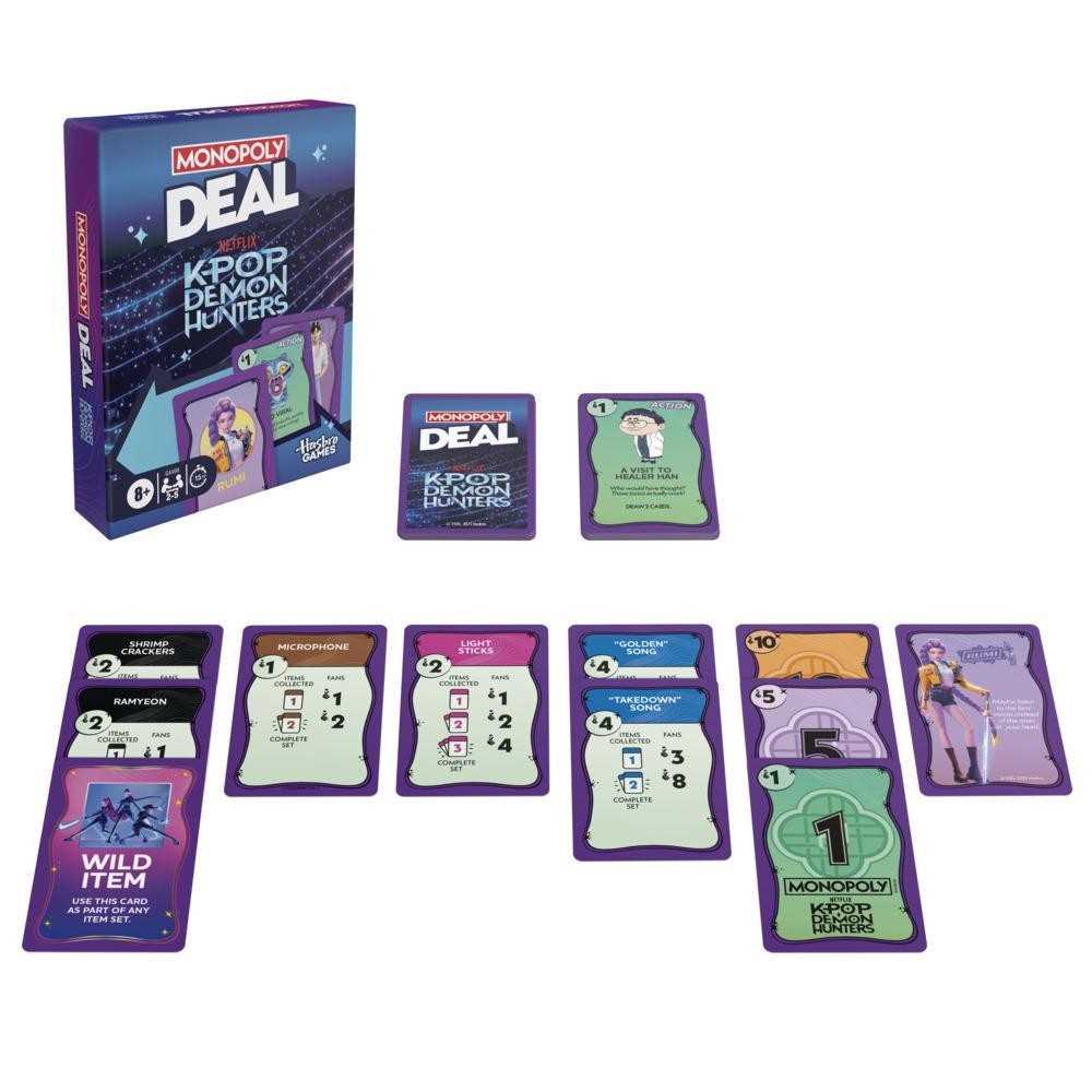 Monopoly Deal: KPop Demon Hunters