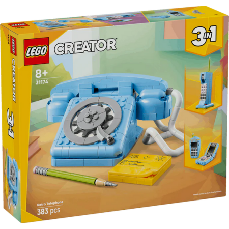 Lego Creator Retro Telephone Rebuildable Set Toys & Games > Toys > Construction Toys > Interlocking Blocks > LEGO > LEGO Creator