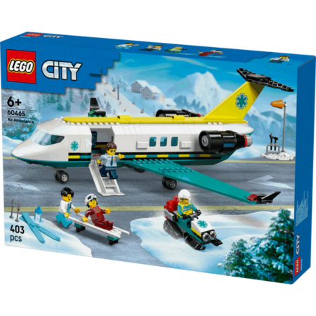 Lego City Air Ambulance Plane - Big Vehicles Emergency Set Toys & Games > Toys > Construction Toys > Interlocking Blocks > LEGO > LEGO City